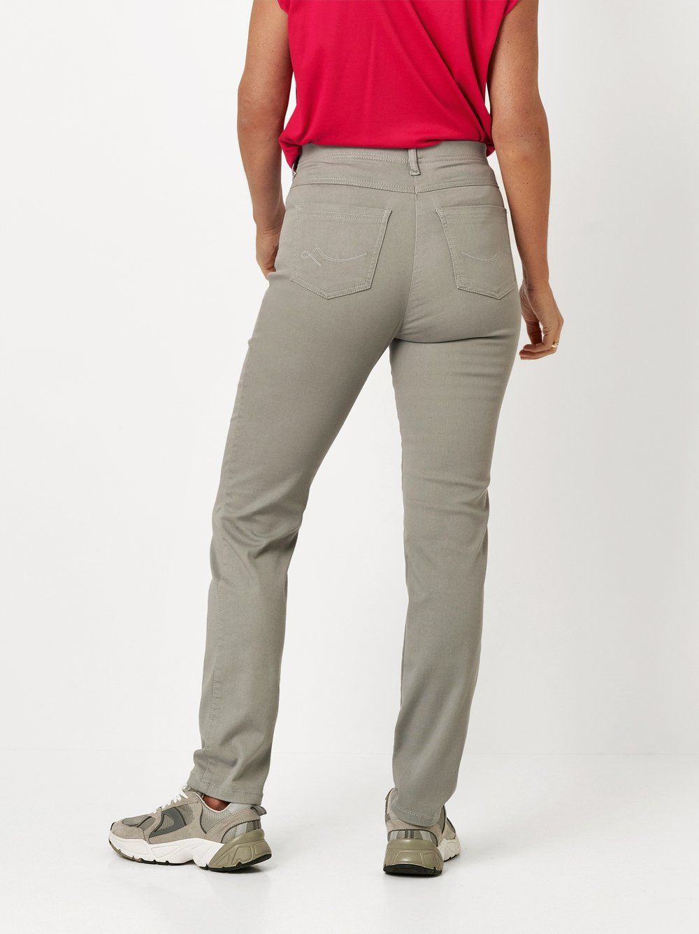 schlanke Baumwoll-Hose "Meine beste Freundin"