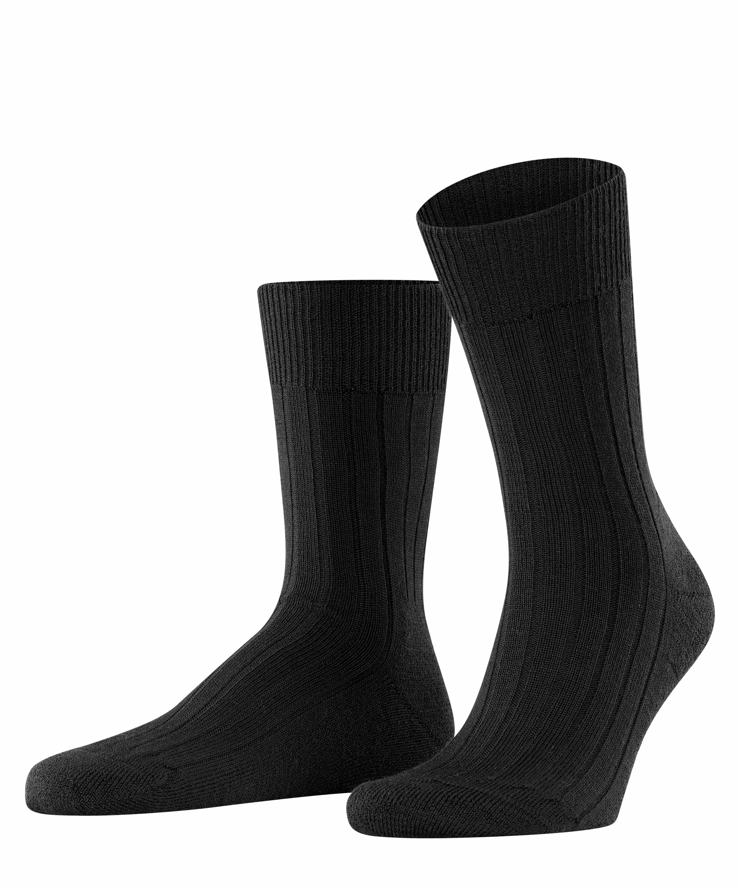 dicke Woll-Socke "Teppich im Schuh" mit Plüsch-Sohle