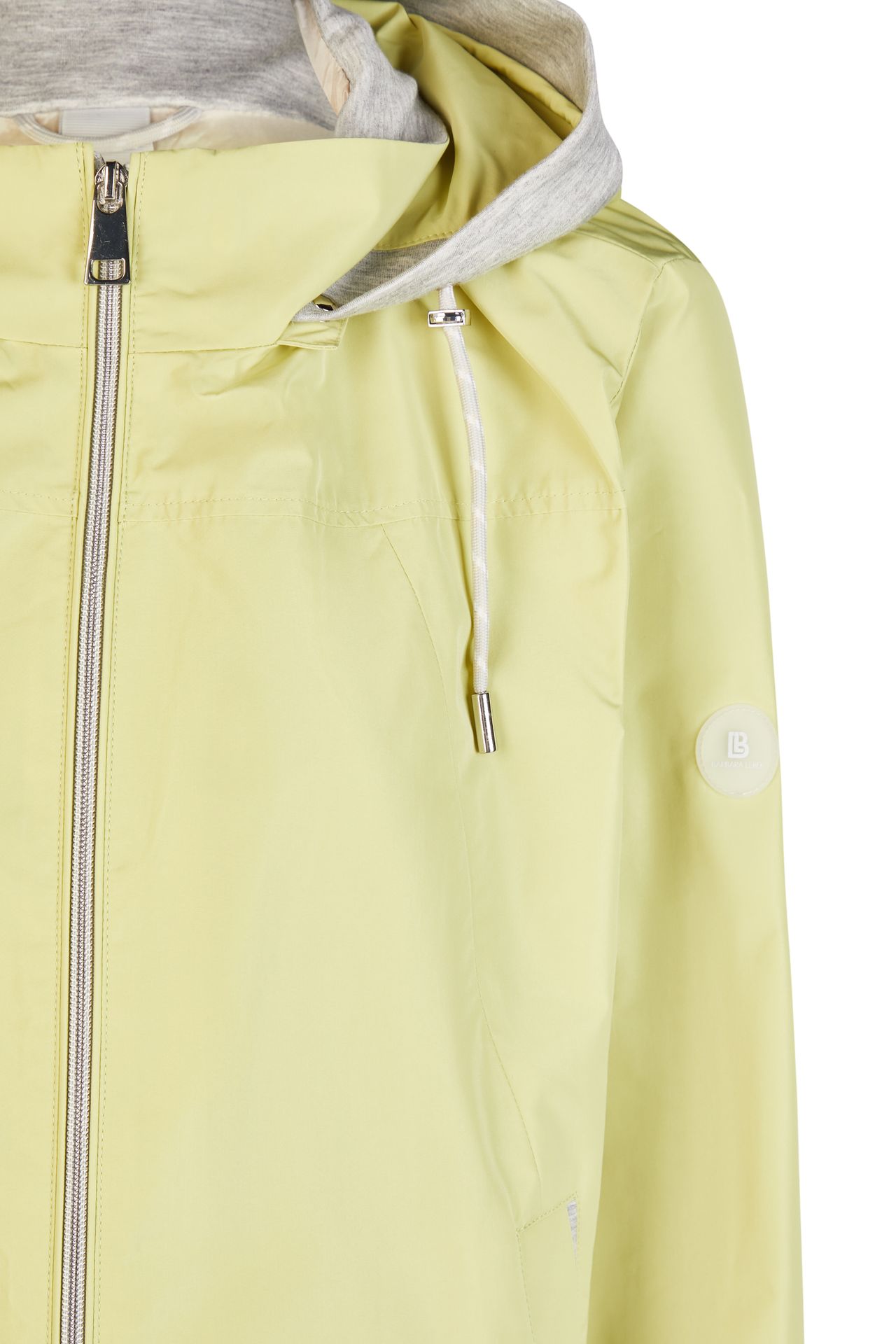 sportive kurze Jacke mit Kapuze und Jerseyfutter