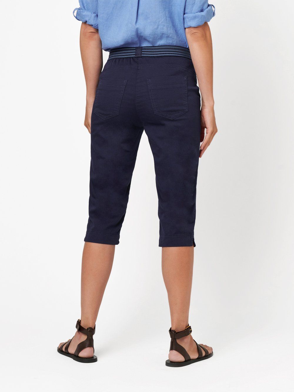 Capri-Schlupfhose "Sue Jogpant Capri" aus Baumwoll-Mix