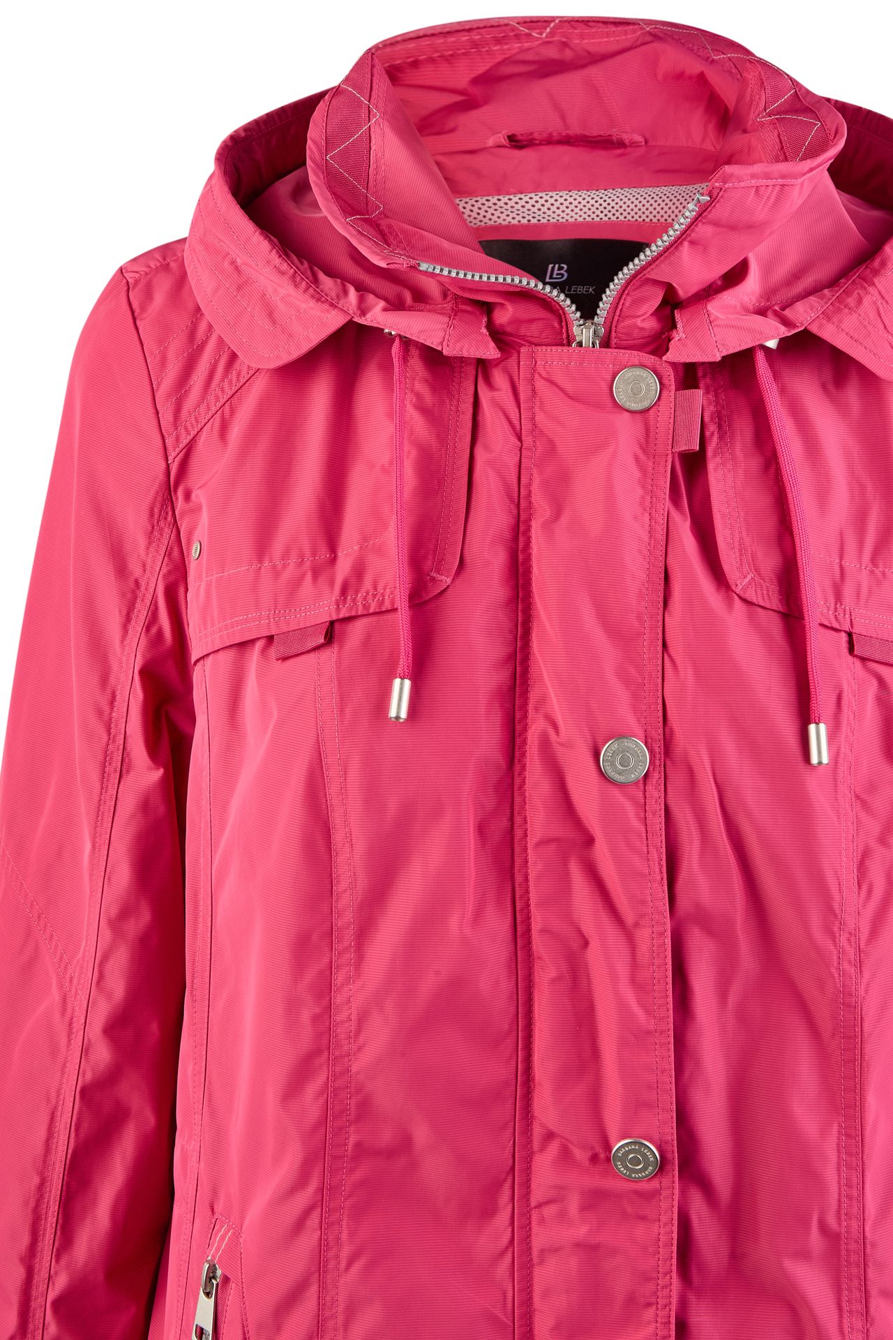 leichte ungesteppte Sommer-Jacke mit Kapuze