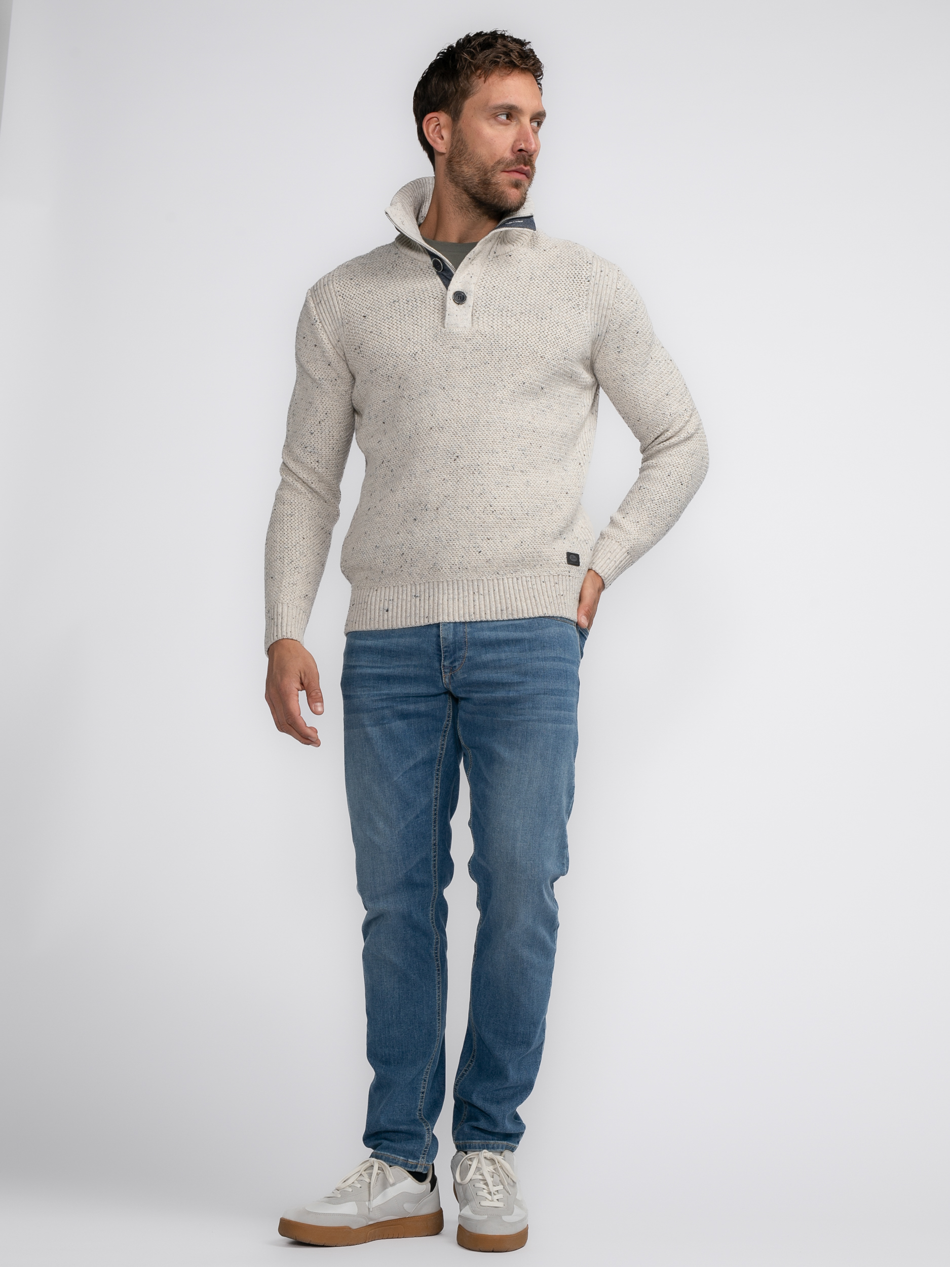 Men Knitwear Collar