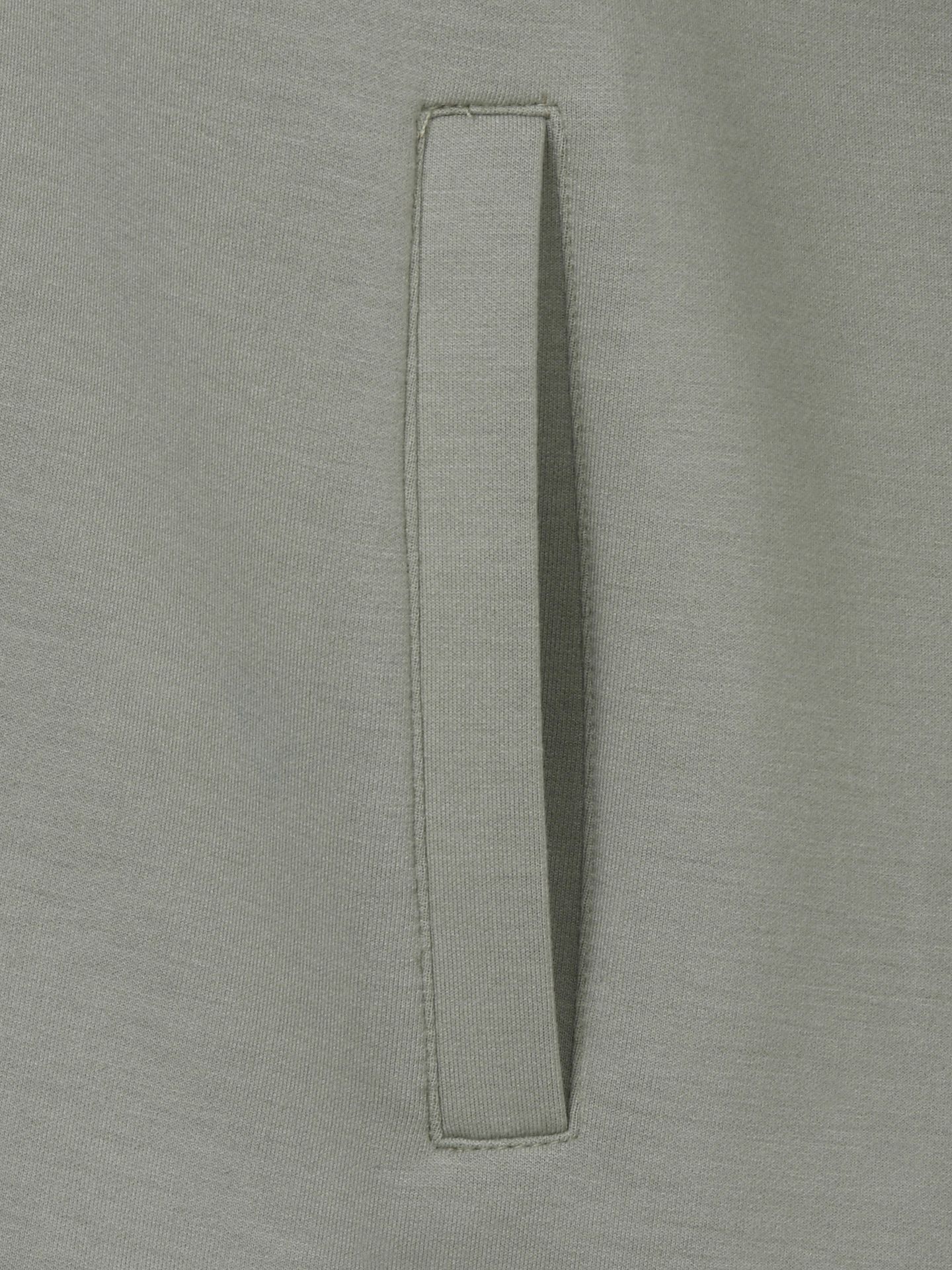 Sweat-Jacke mit Zipper und Viskose-Anteil