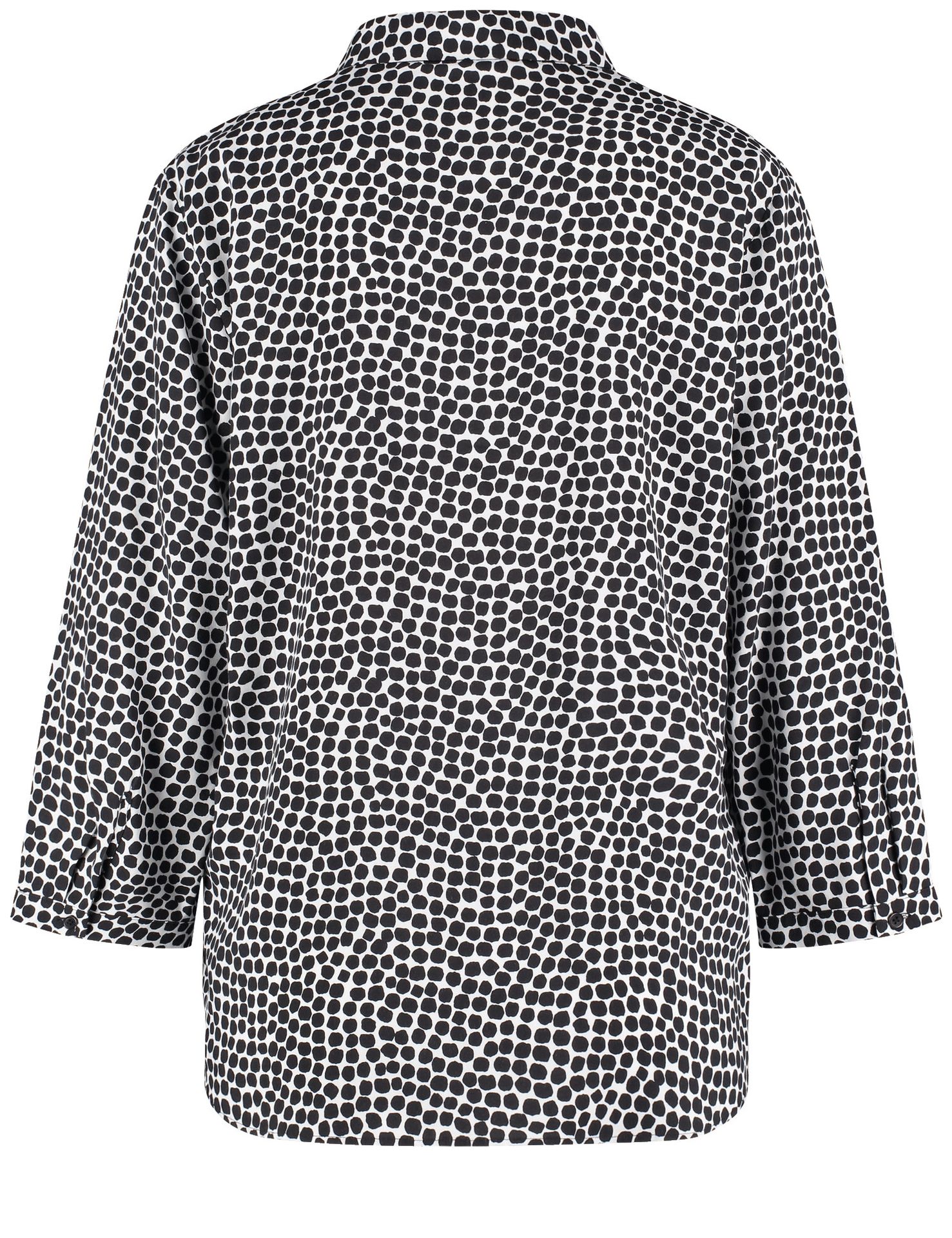Schlupf-Bluse mit Minimal-Print aus  reiner Viskose