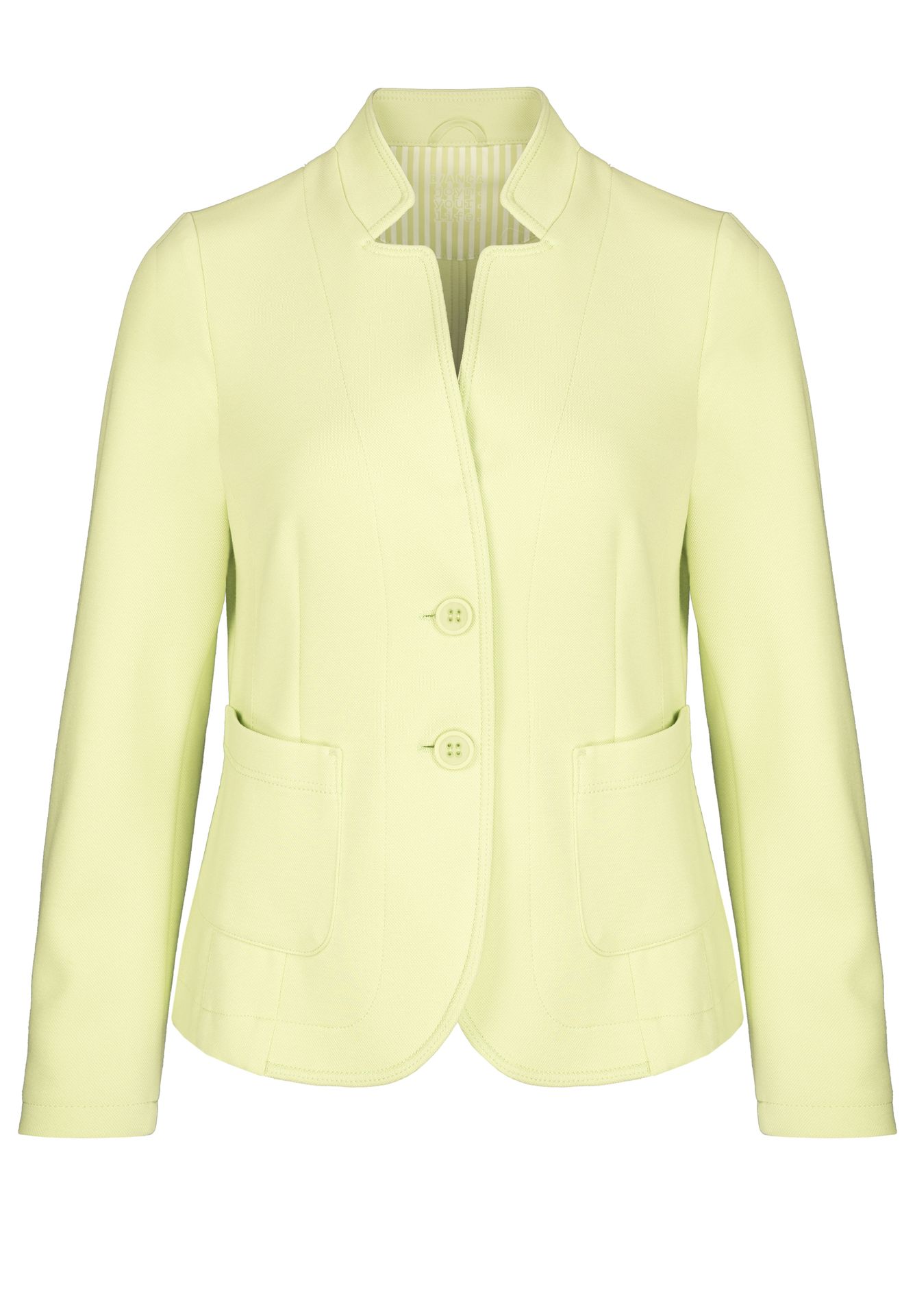 ungefütterte Blazerjacke "JOLIEN" aus sommerlichem Baumwoll-Jersey