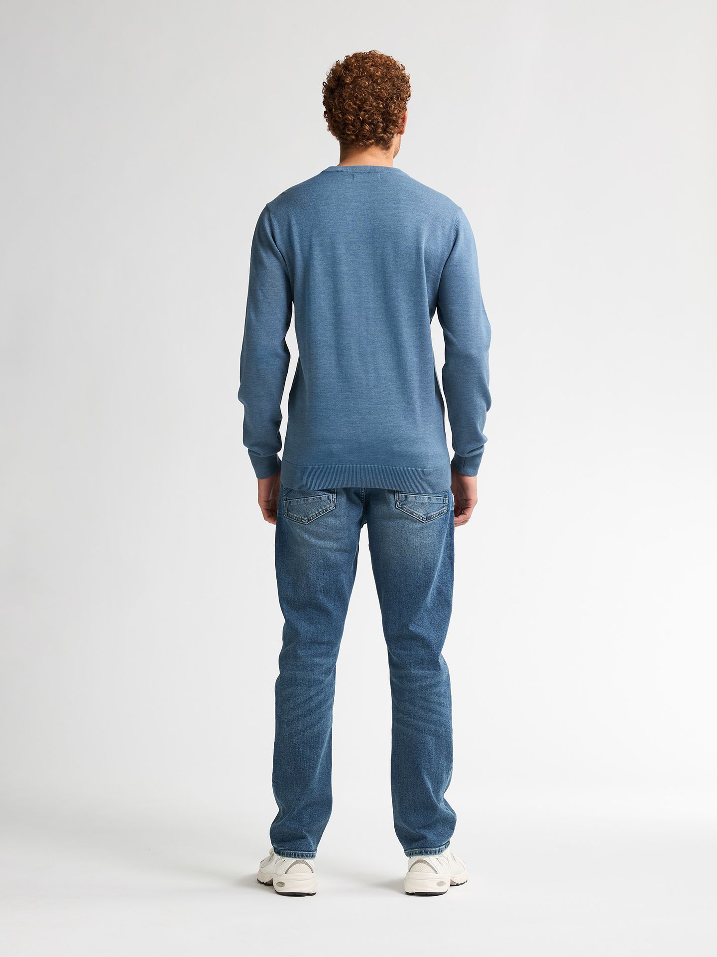 Men Knitwear Round Neck Basic