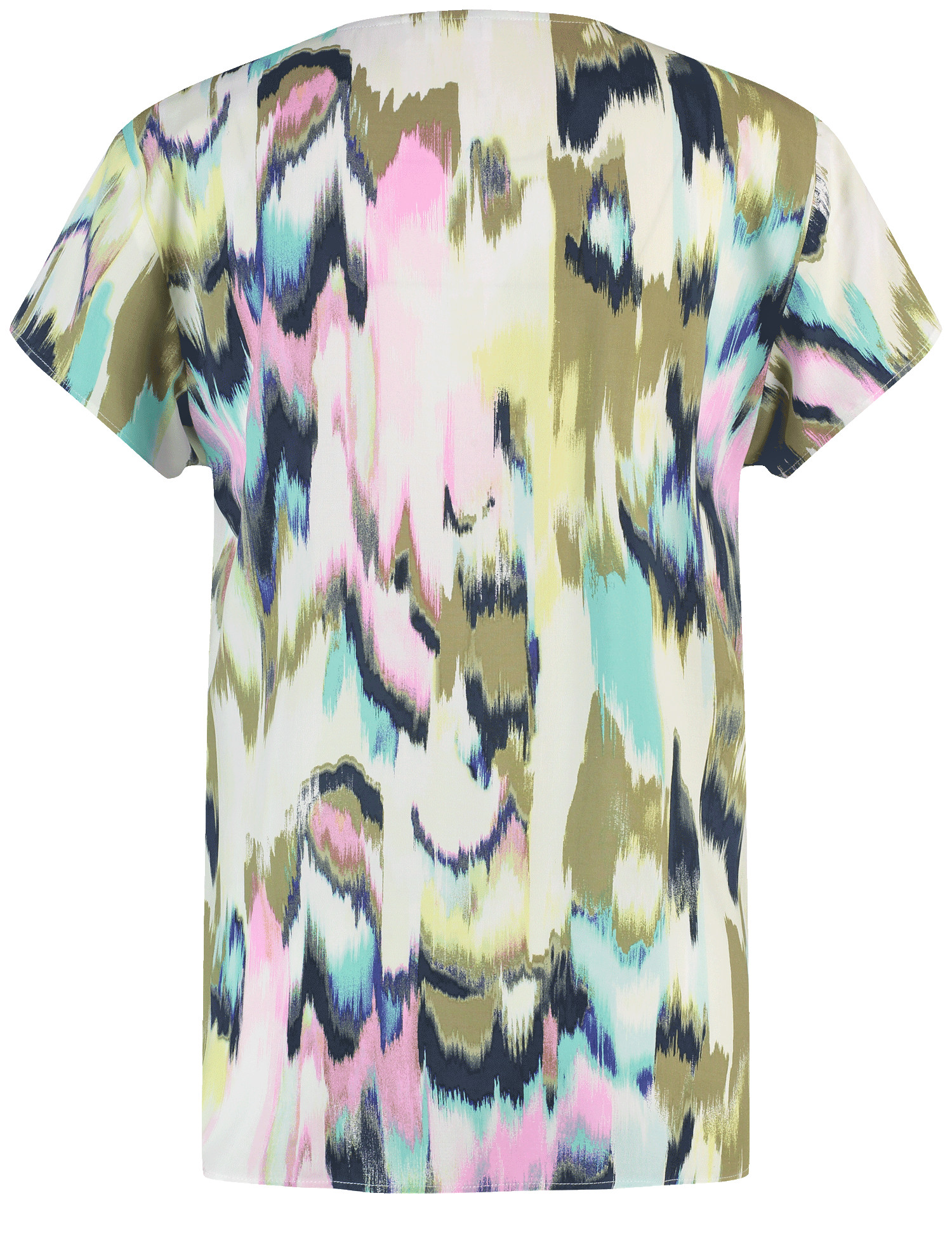 Gemsutertes Blusenshirt mit Faltendetail