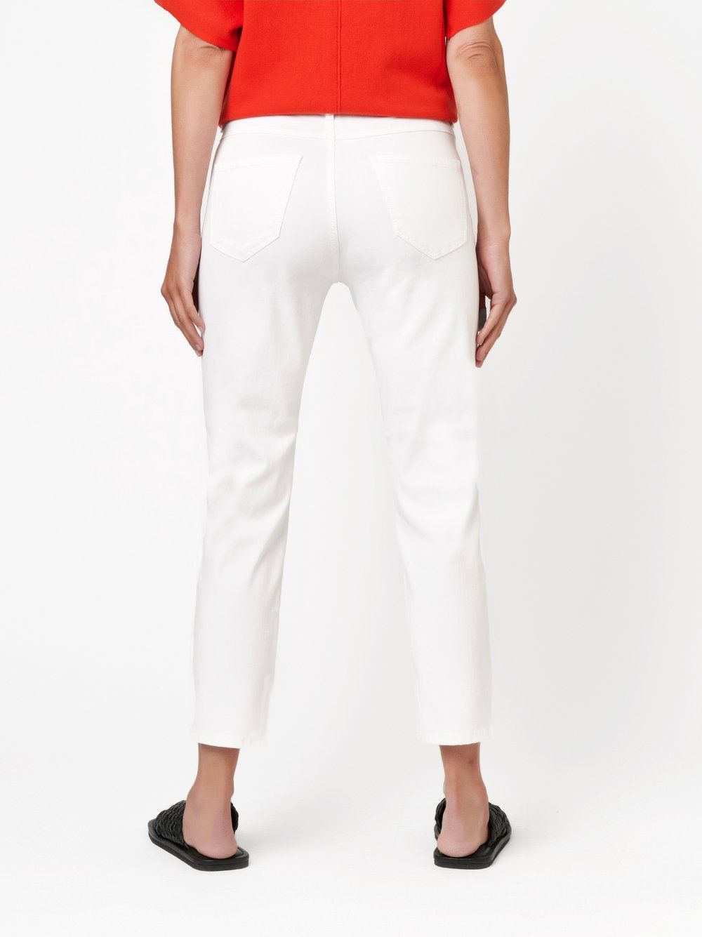 Damenjeans "Liv 7/8" Regular-Fit mit schmalem Bein aus Baumwoll-Mix