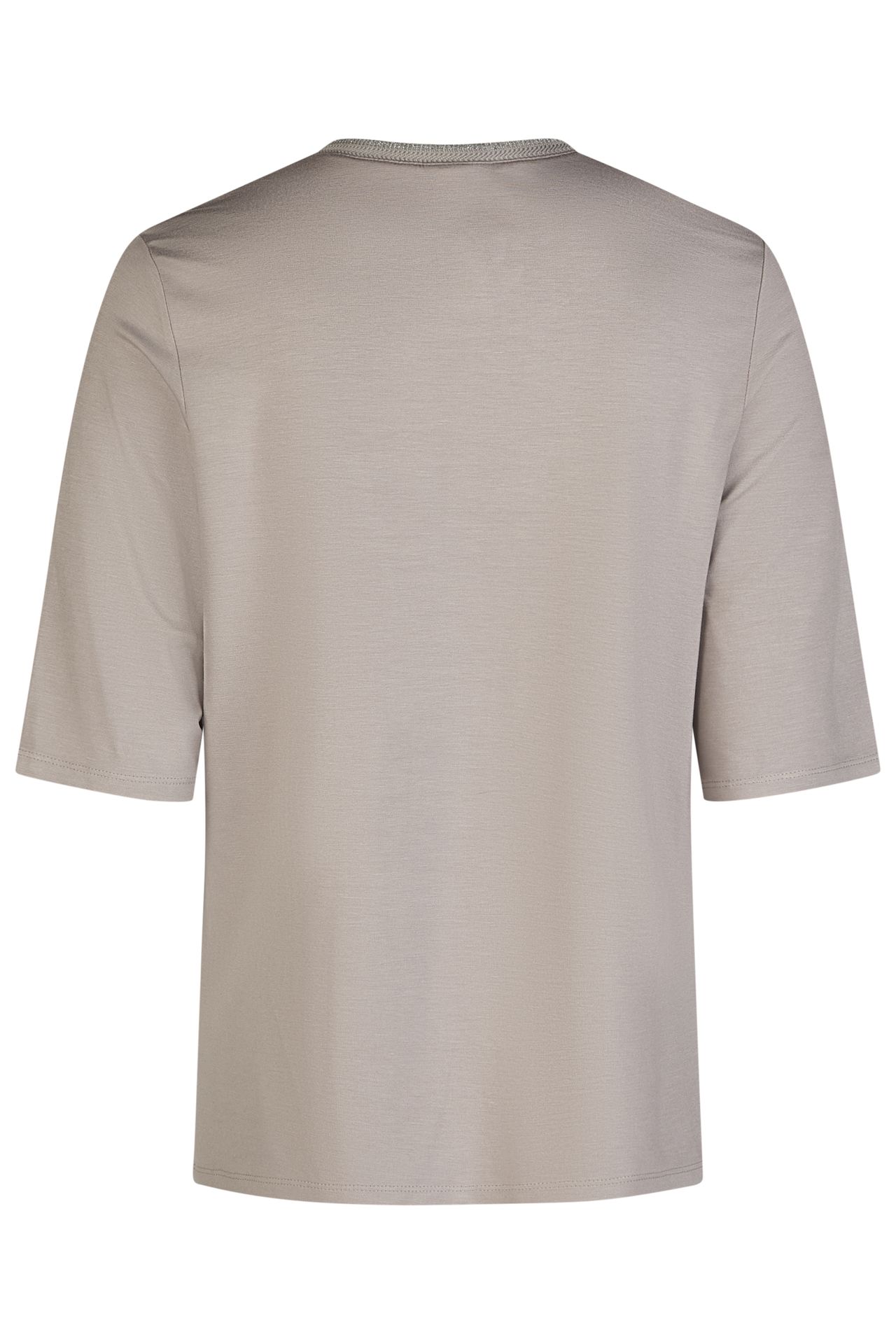 Viscose-T-Shirts mit gemustertem Vorderteil