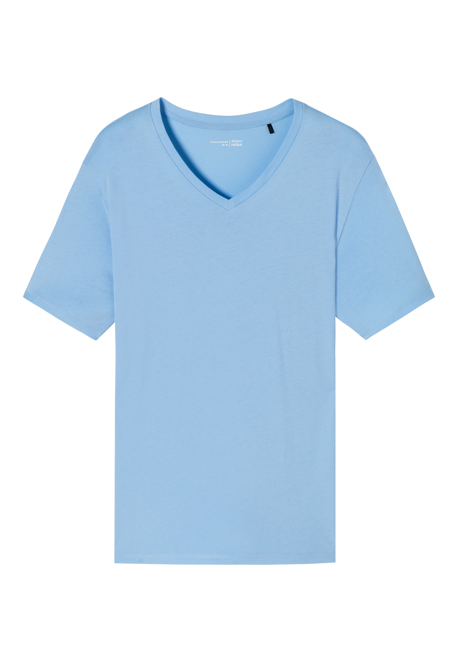 Herren-Sleepwear-Shirt aus reinem Baumwoll-Jersey