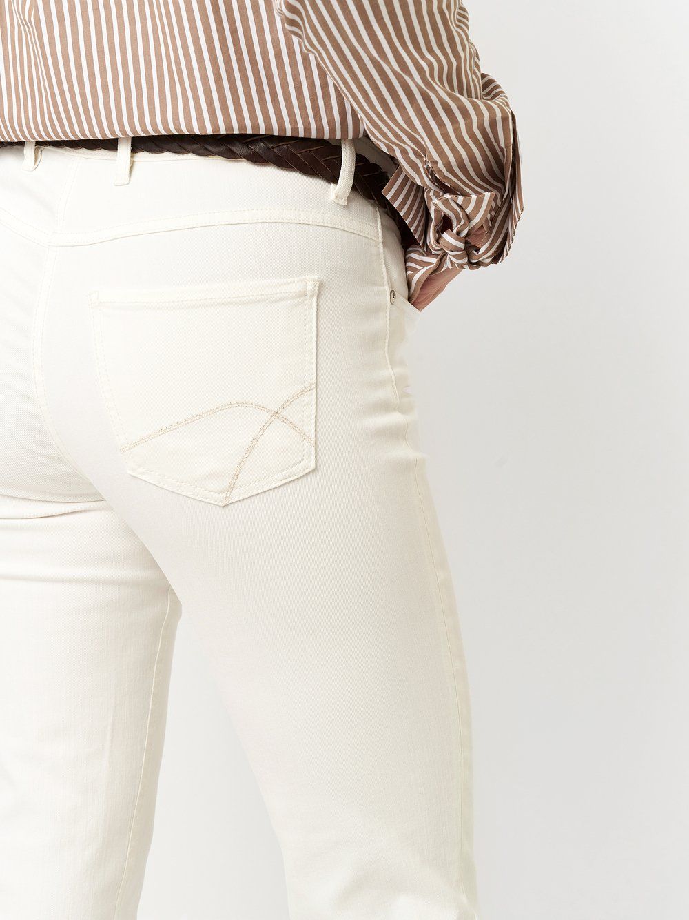 Damen-Slim-Fit-Hose "Perfect Shape 7/8"