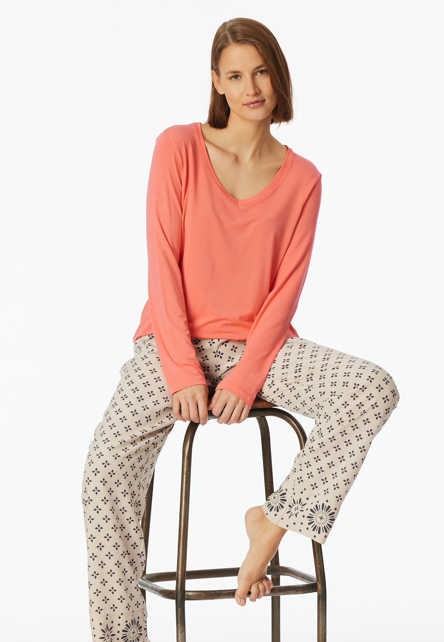 uni Damen-Schlaf-Shirt "Mix & Relax"