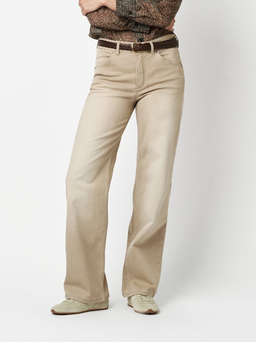 Regular-Fit Jeans "Liv Wide" mit weitem Bein