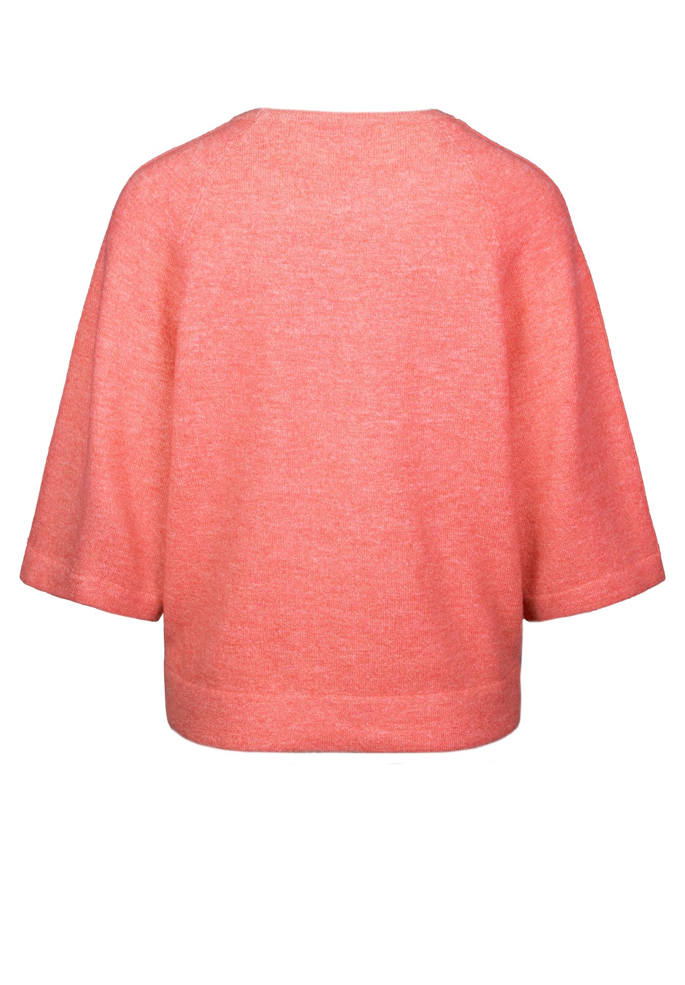 flauschiger 3/4 Arm-Strickpullover "RABEA" mit Baumwoll-Anteil