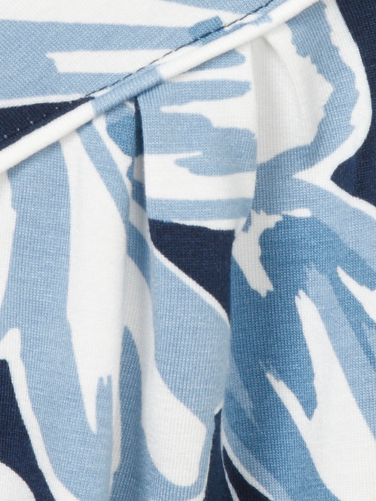 T-Shirt mit floralem Druck aus Viskose-Jersey