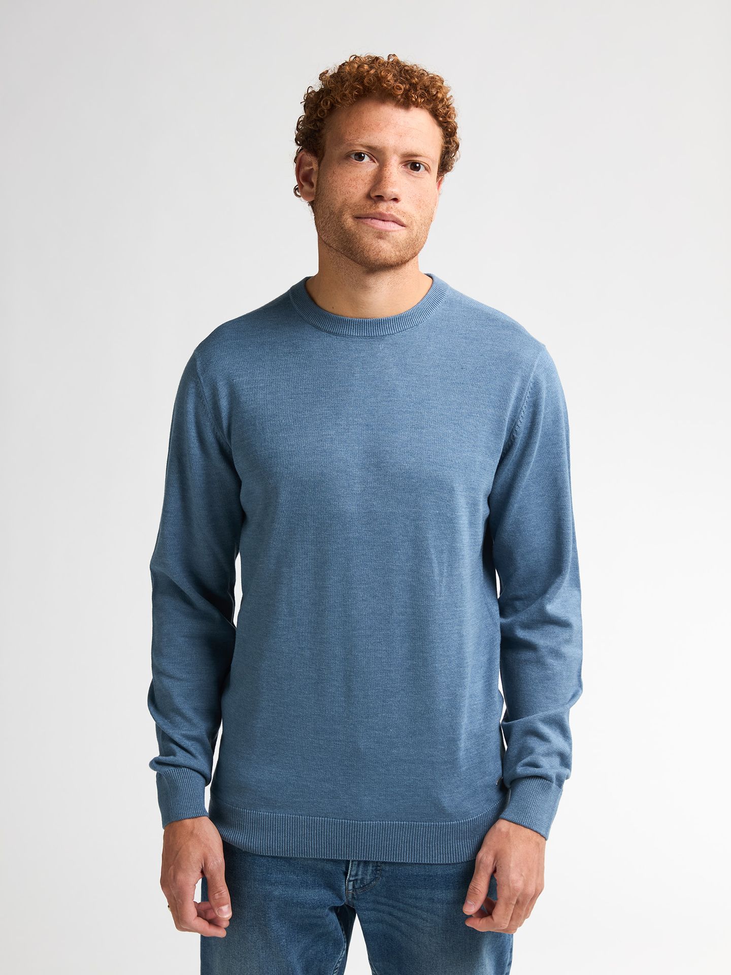 Men Knitwear Round Neck Basic