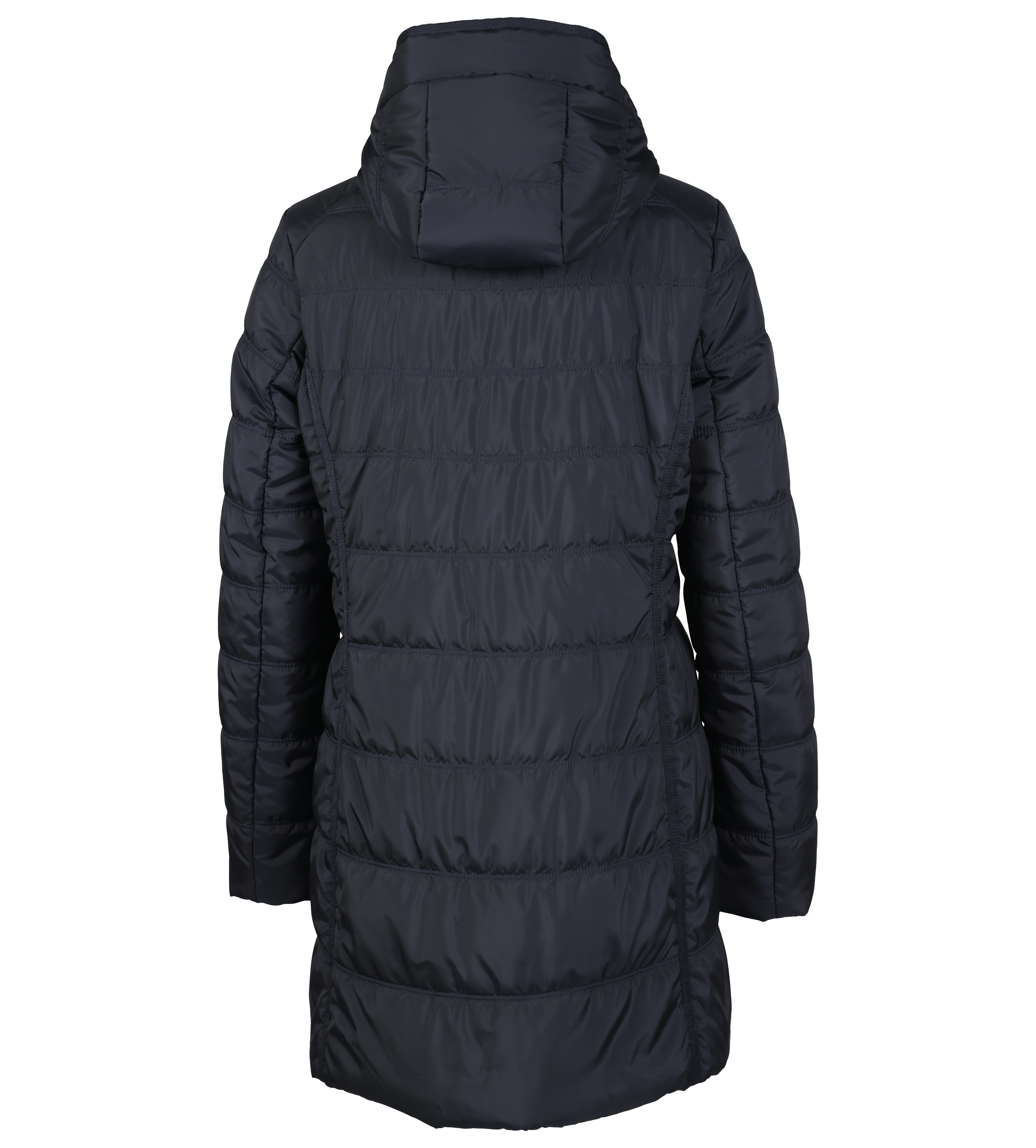 lange Steppjacke mit Thermofleece-Futter