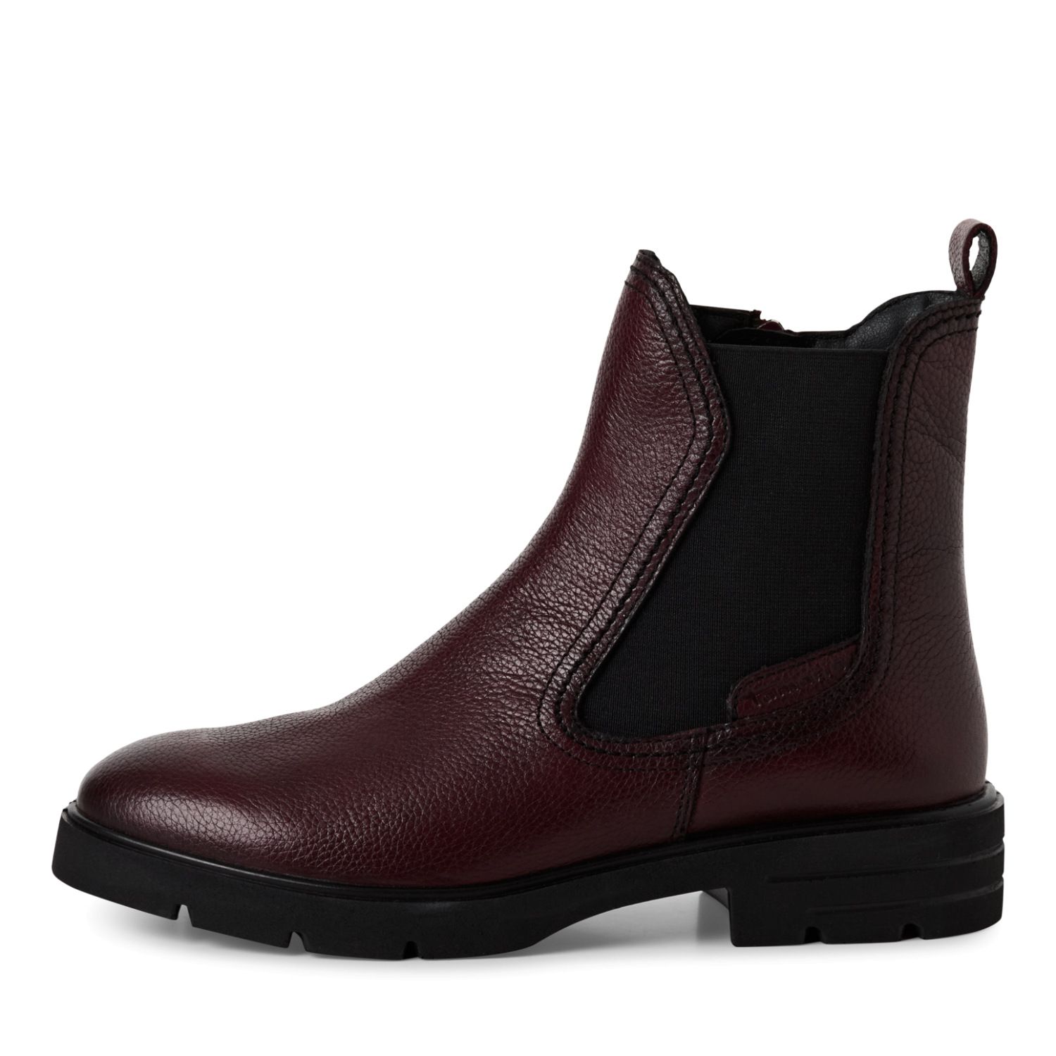 halbhoher Chelsea-Boots mit Gummieinsätze