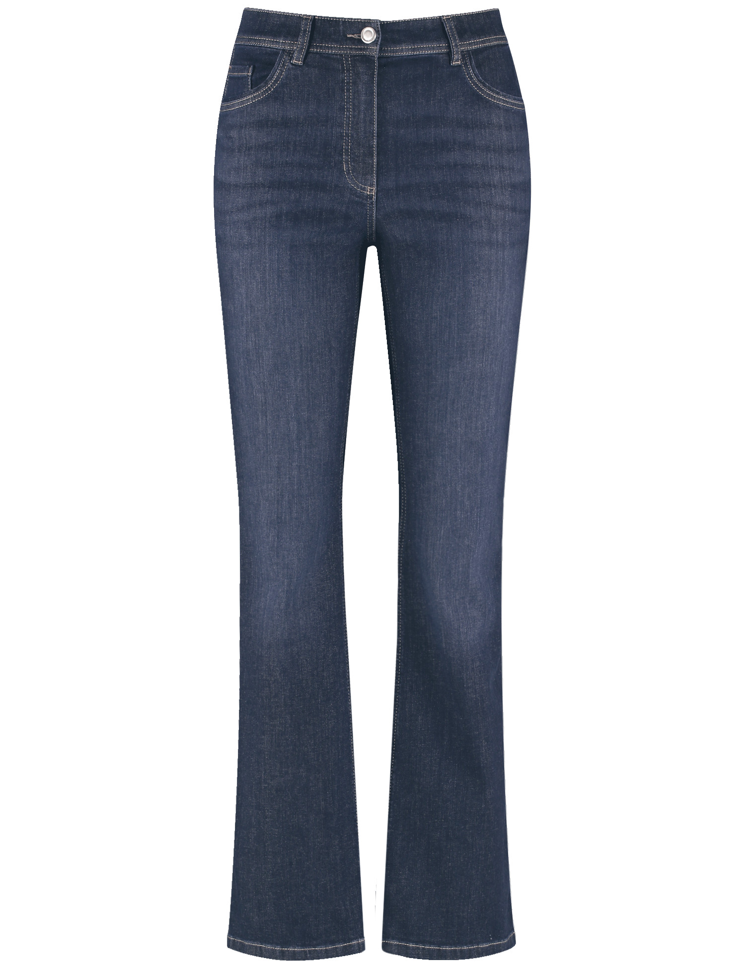 Flared  Jeans aus elastischem weichem Denim