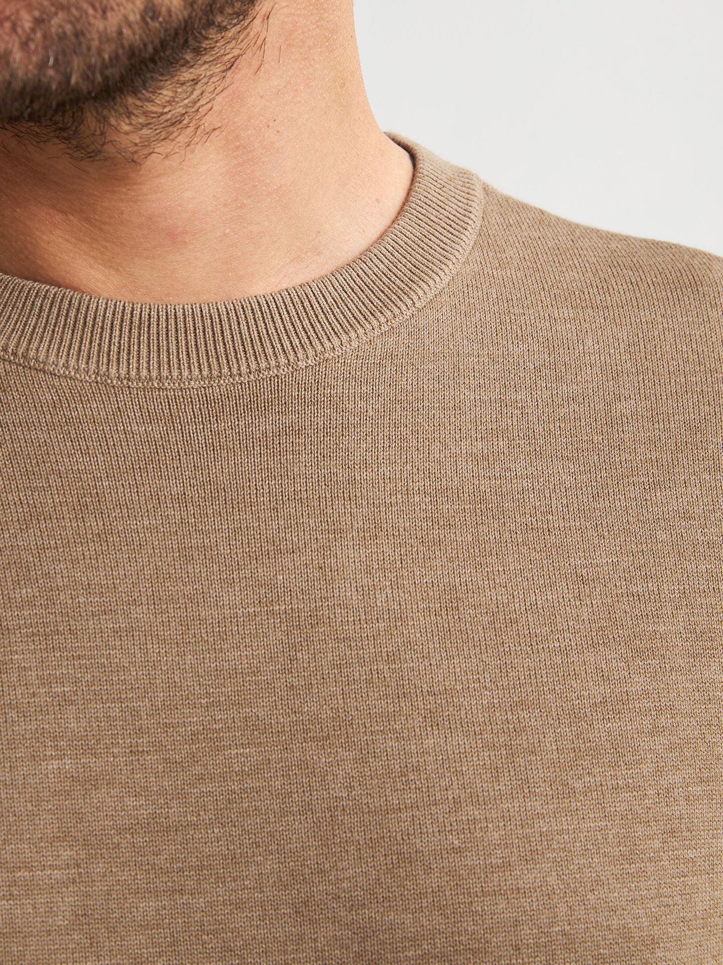 Men Knitwear Round Neck Basic