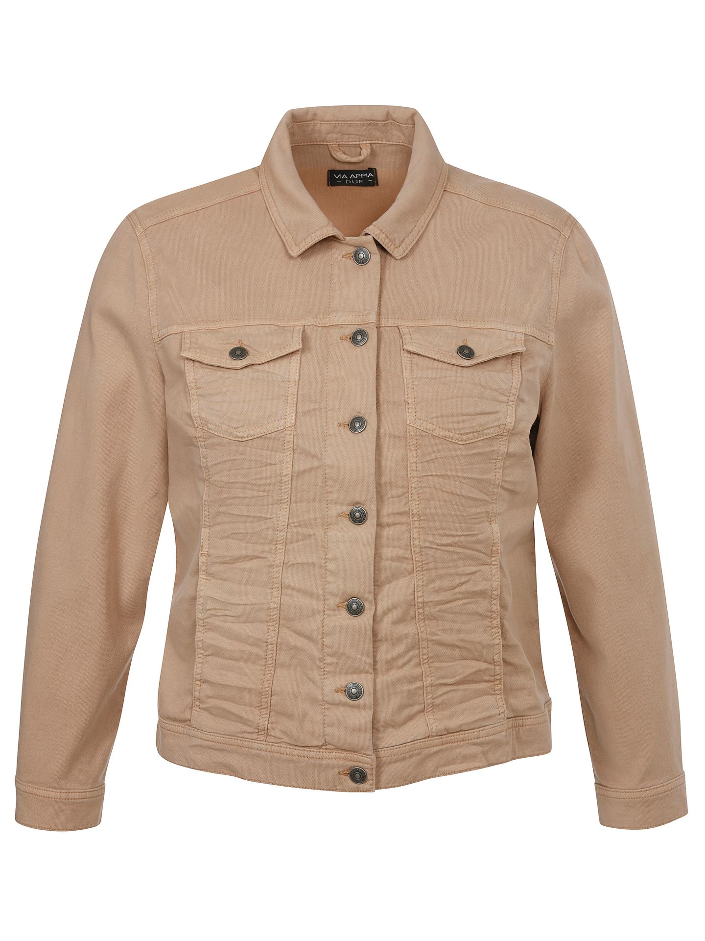 klassiche Jeans-Jacke aus Baumwoll-Mix