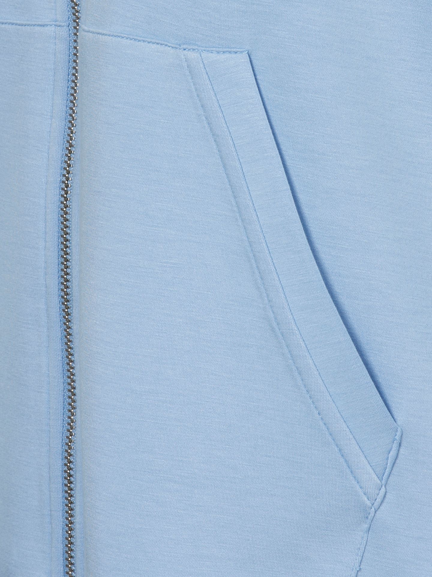Sweat-Hoodie-Jacke aus Viskose-Mix mit Zipper