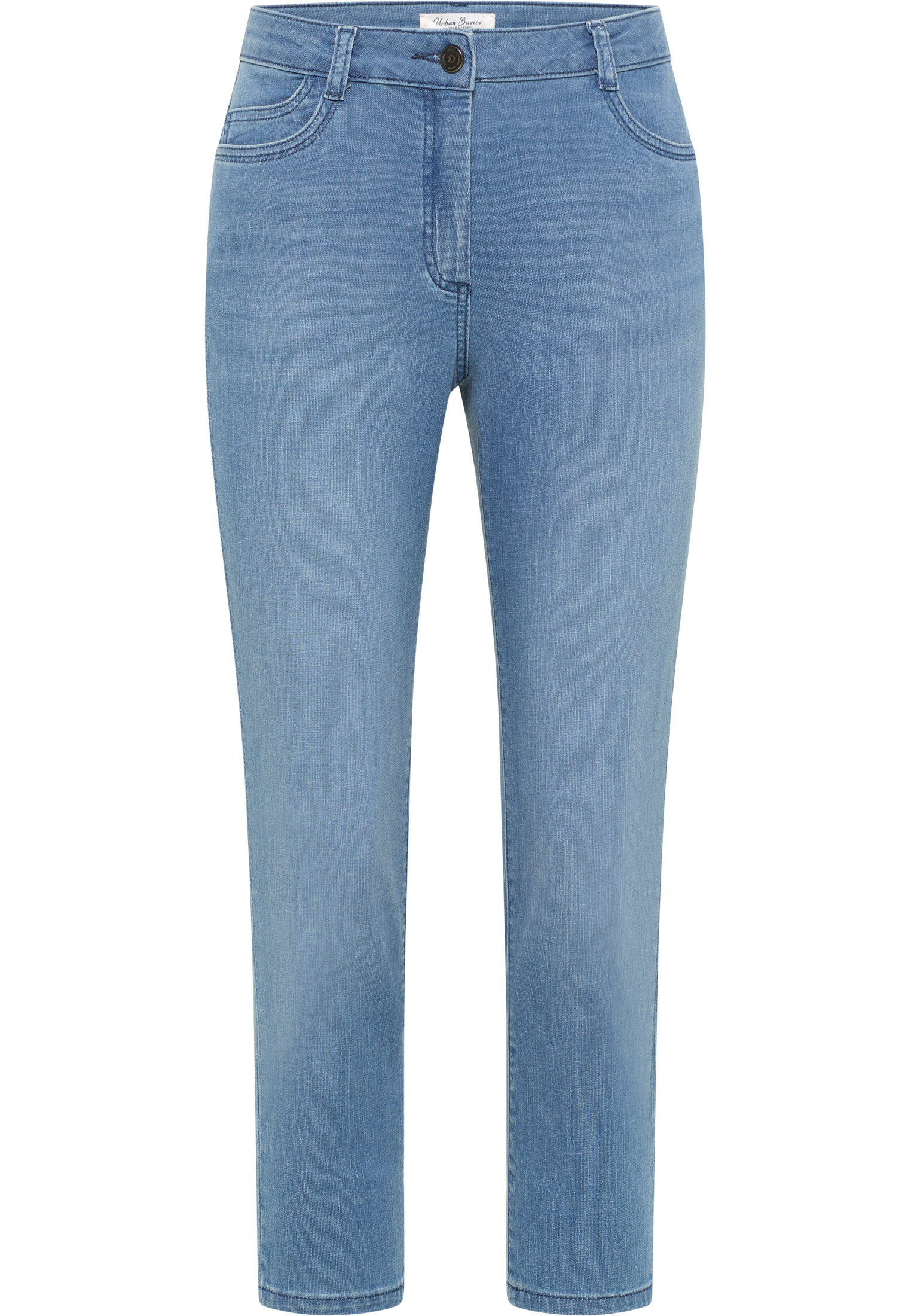 Jeans-Hose in verkürzter Form aus elastischer Baumwolle