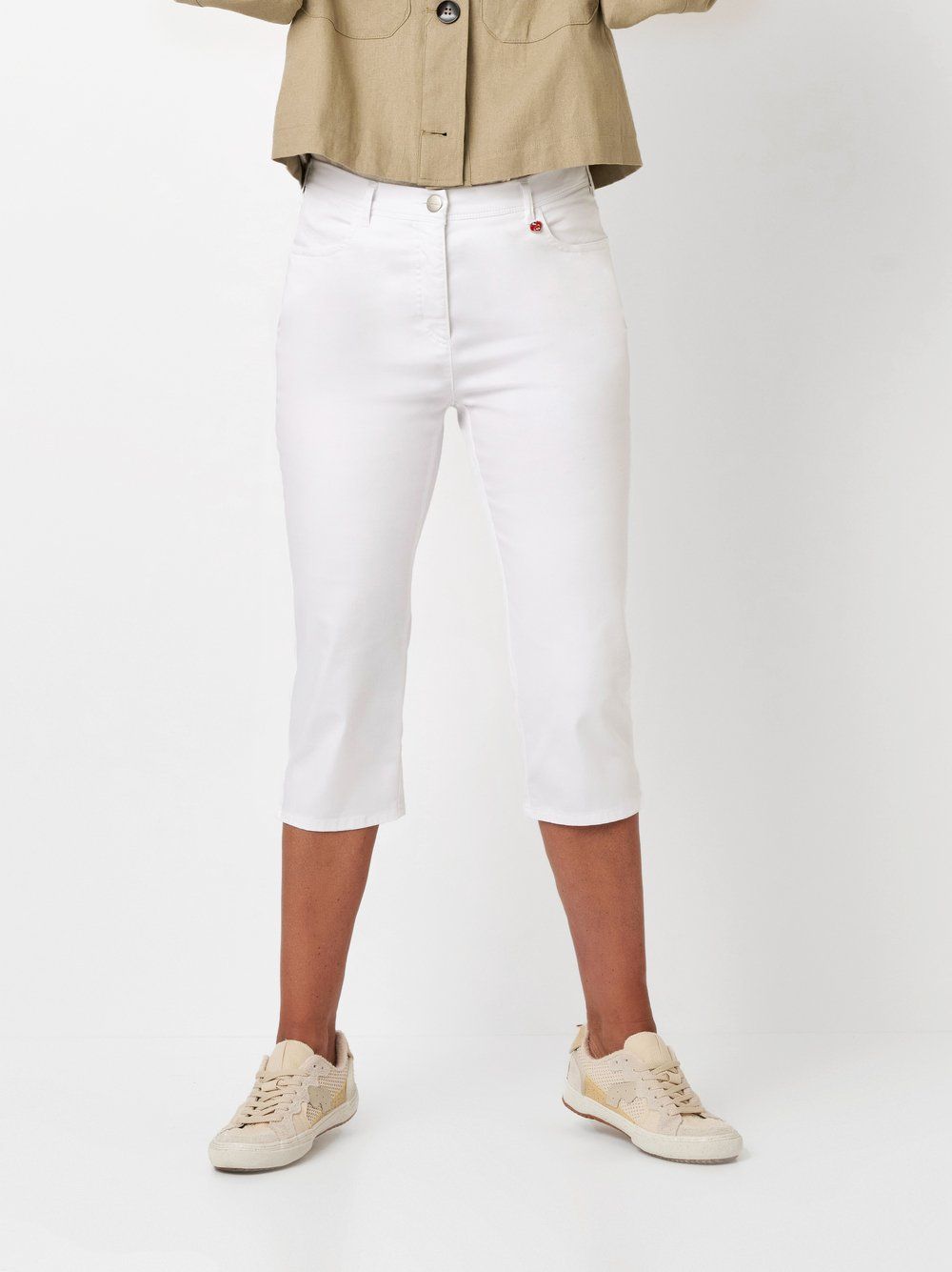 Damenjeans in Caprilänge "MbF Capri" aus BW-Mix