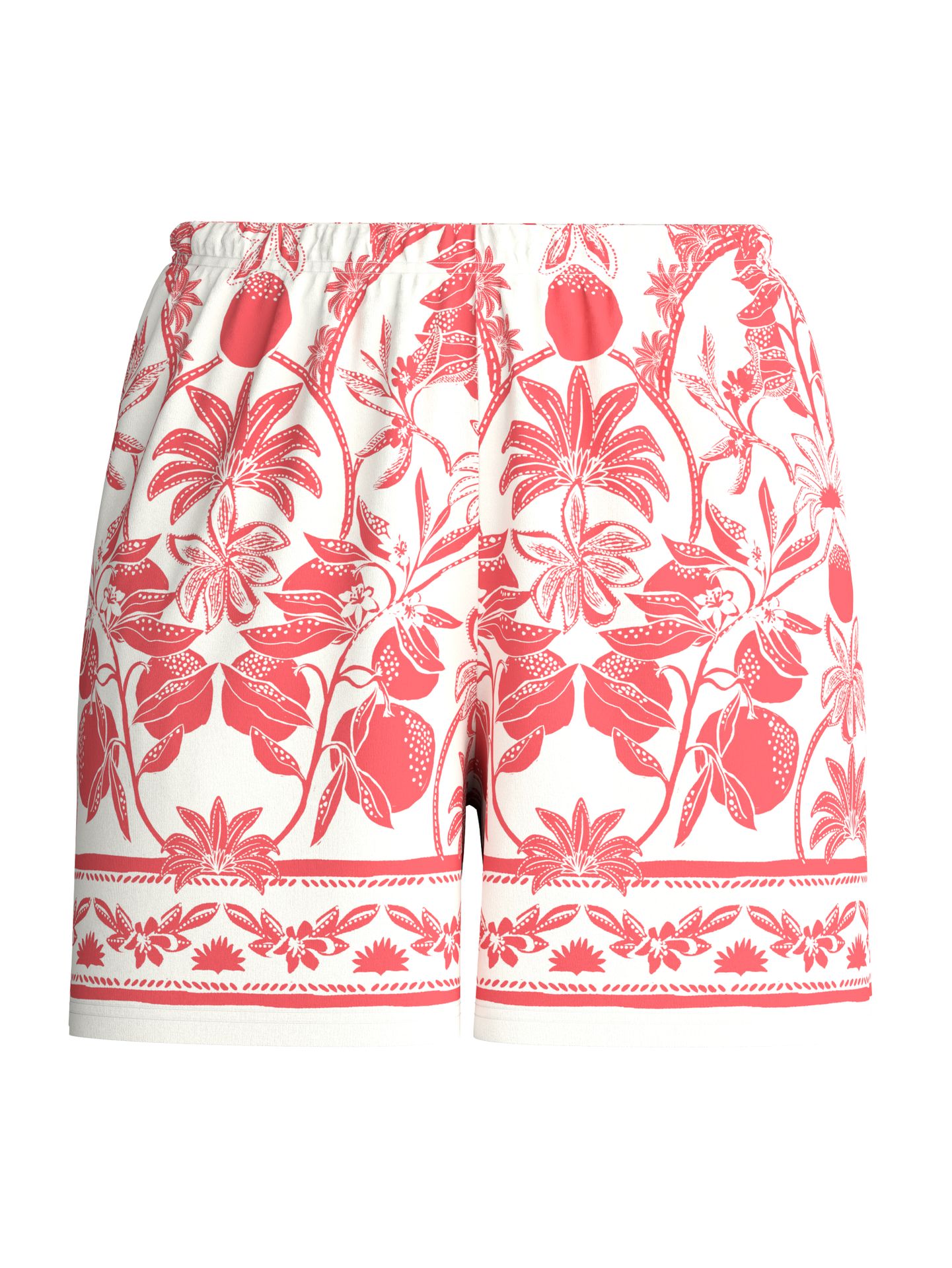 Sleepwear-Shorts im Allover-Print aus Baumwoll-Interlock-Jersey
