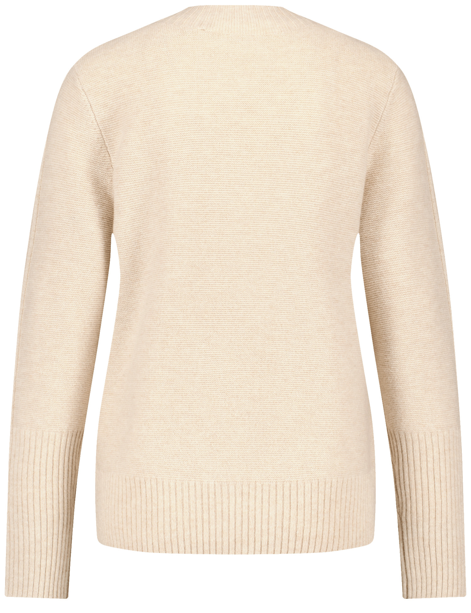 Strickpullover mit Wollanteil