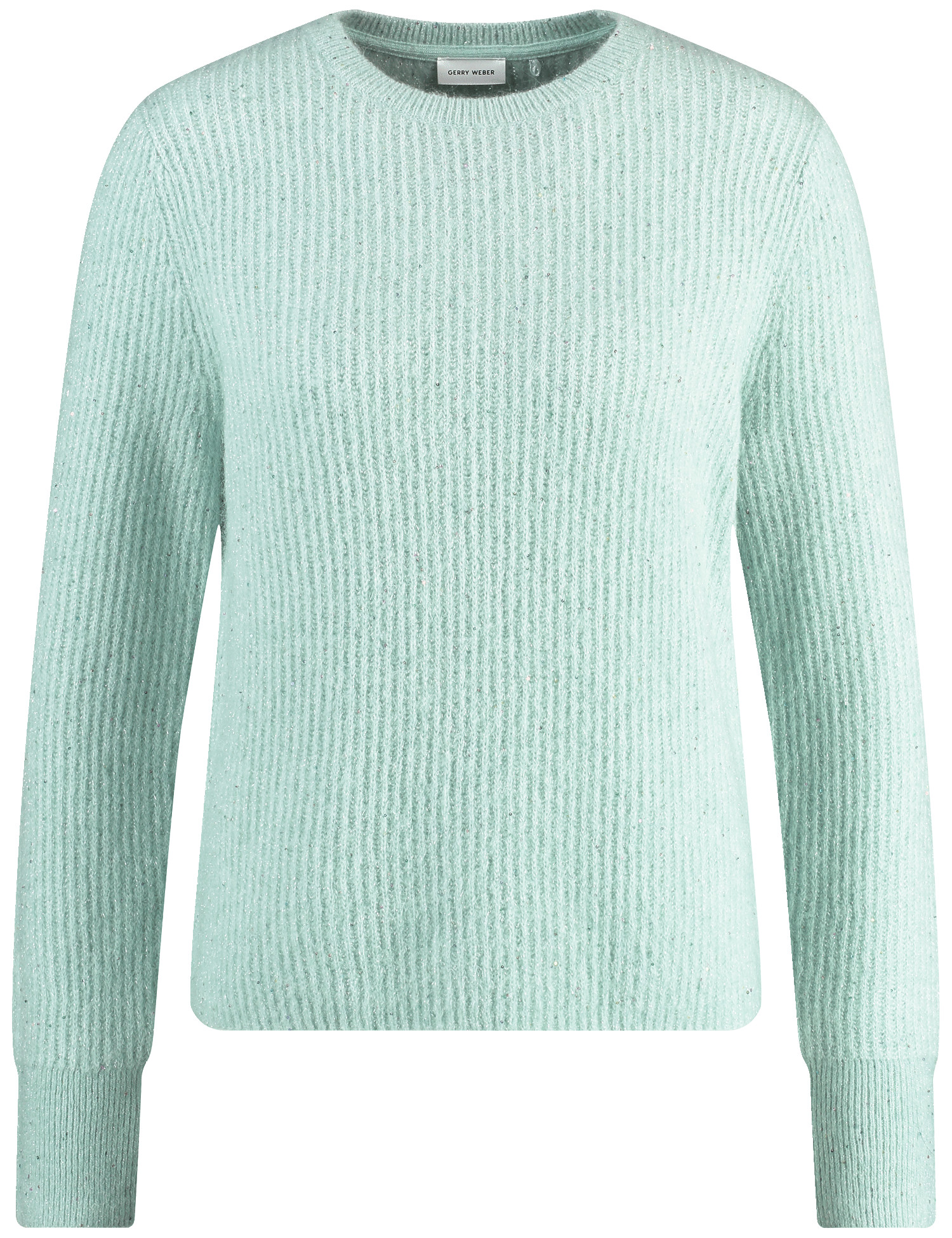 Edel glitzernder Pullover aus Alpaka-Woll-Mix