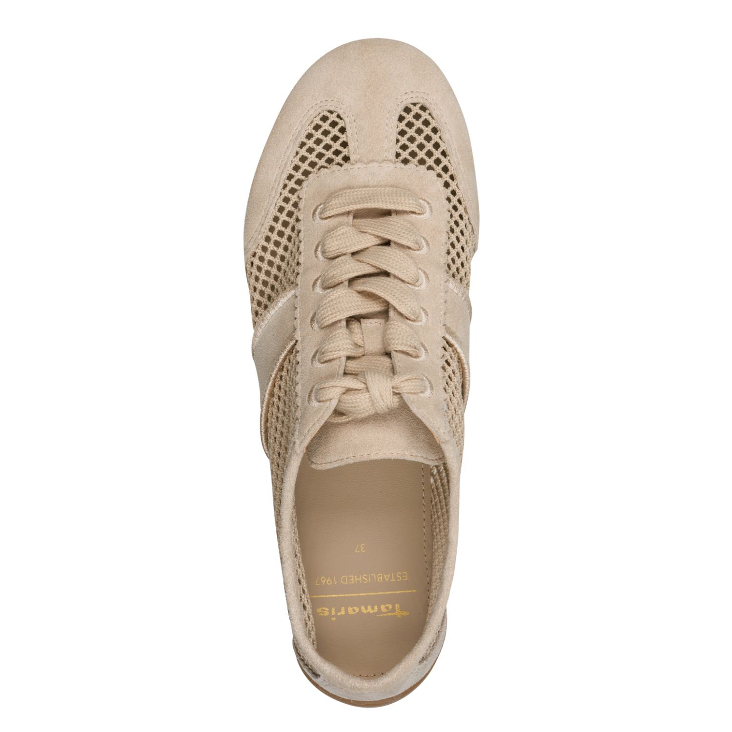 luftiger Da.-Sneaker aus Textilmaterial