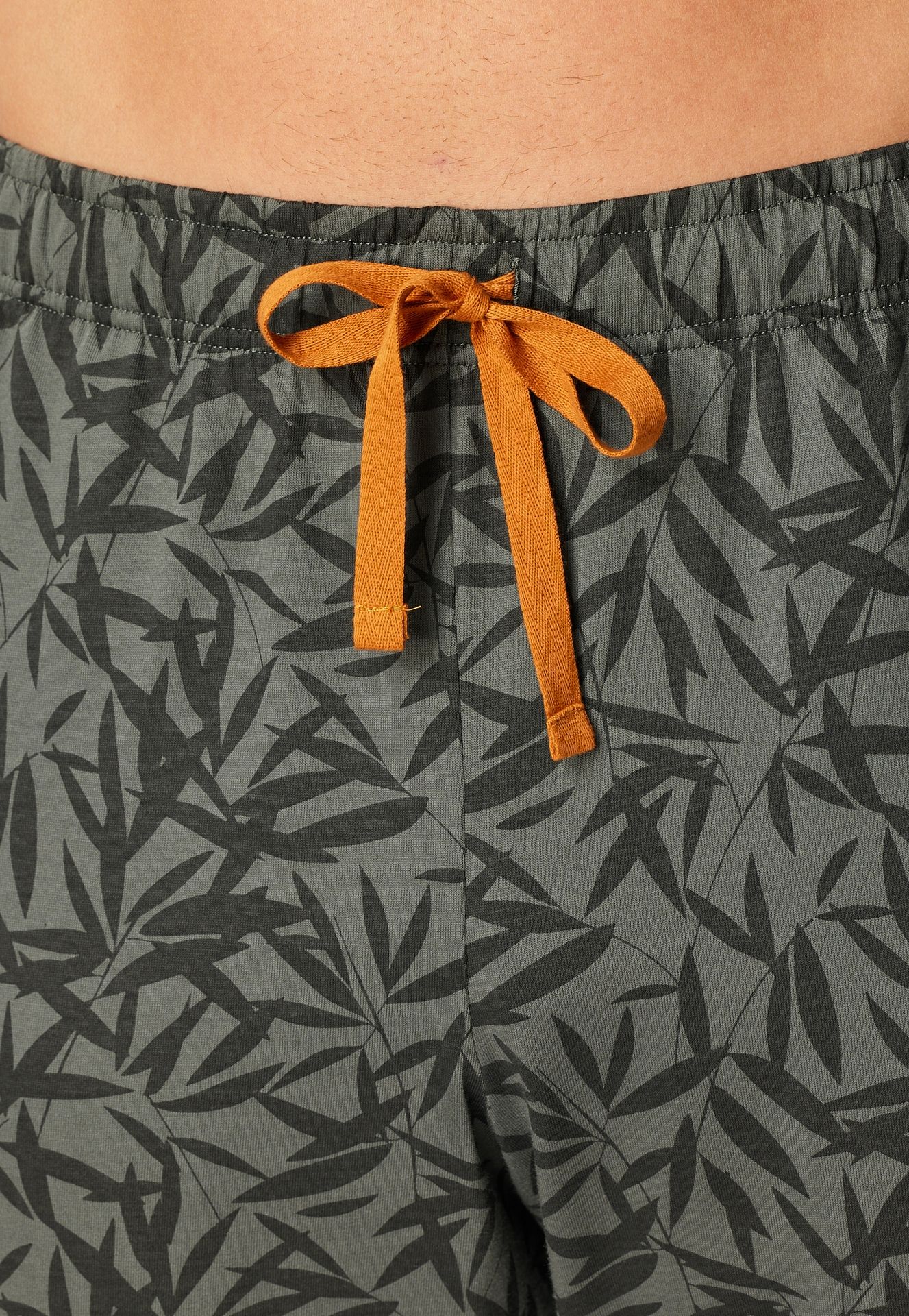 gestreifte Nightwear-Hose lang