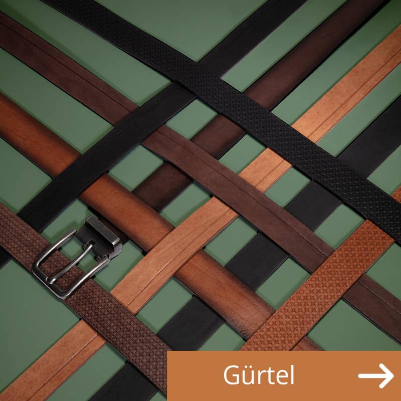 Bild mit Ledergürteln