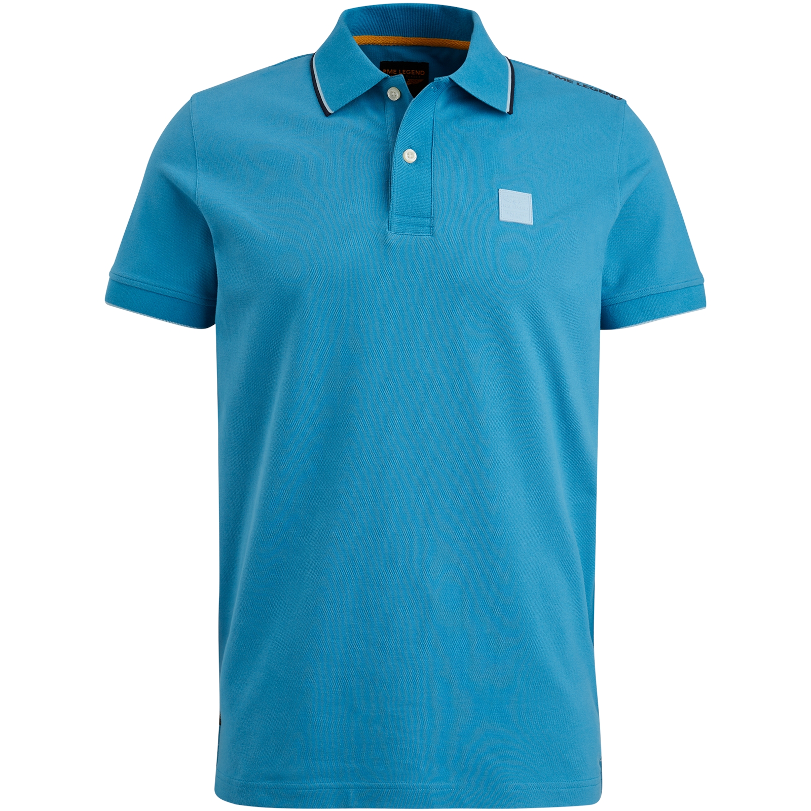 Short sleeve polo stretch pique