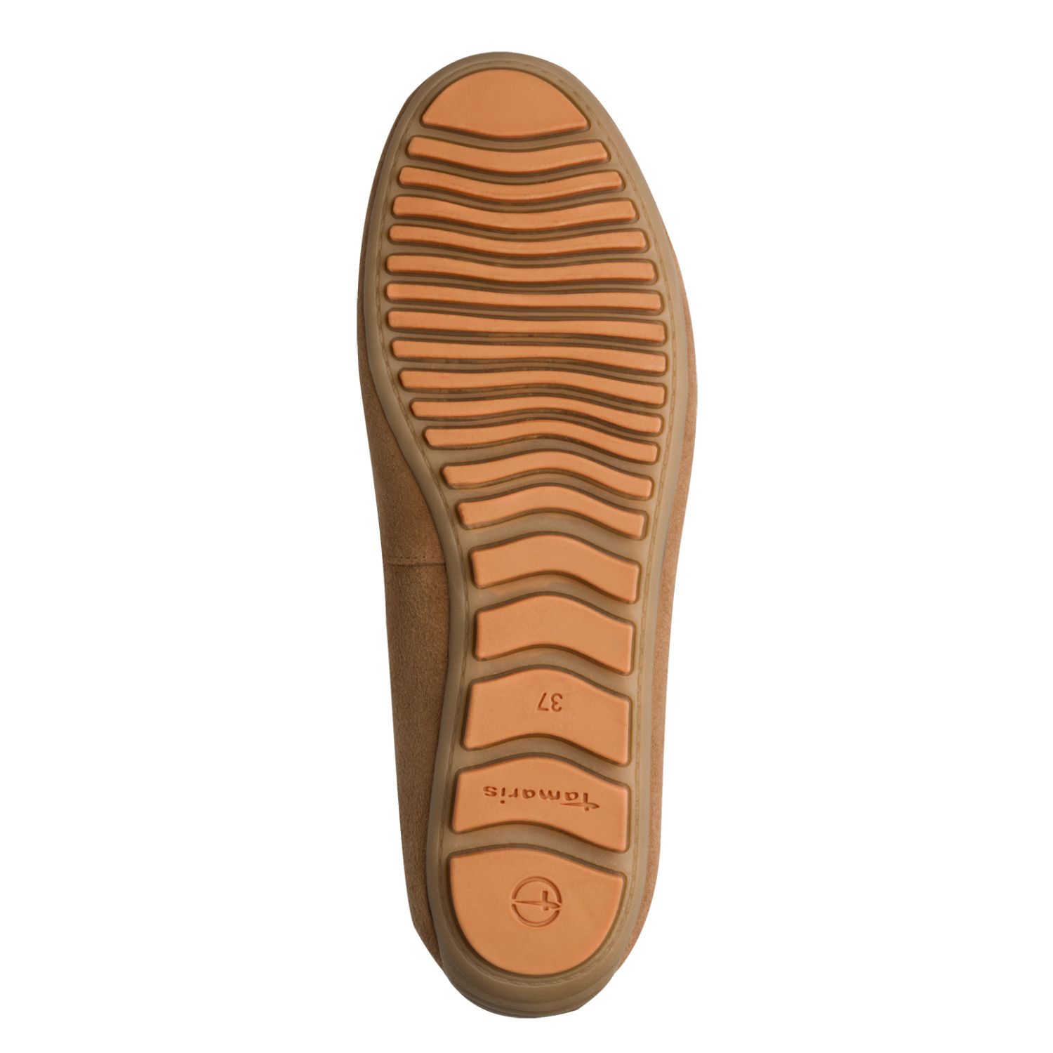 Da.-Slipper aus Wildleder mit Goldschnalle