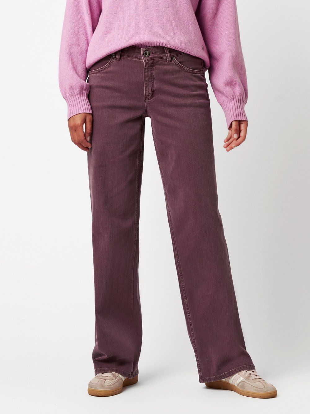 Regular-Fit Jeans "Liv Wide" mit weitem Bein