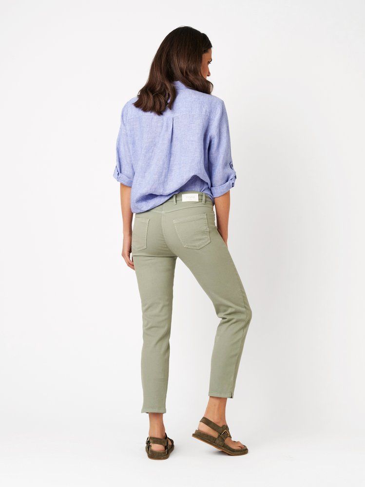 schnale Damenhose "Perfect Shape 7/8" aus Baumwoll-Elasthan-Mix