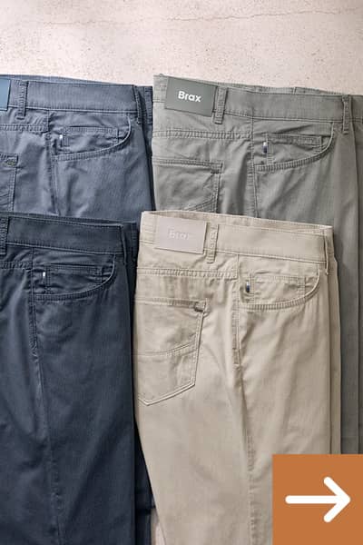 mehrere leichte Sommerhosen für Herren