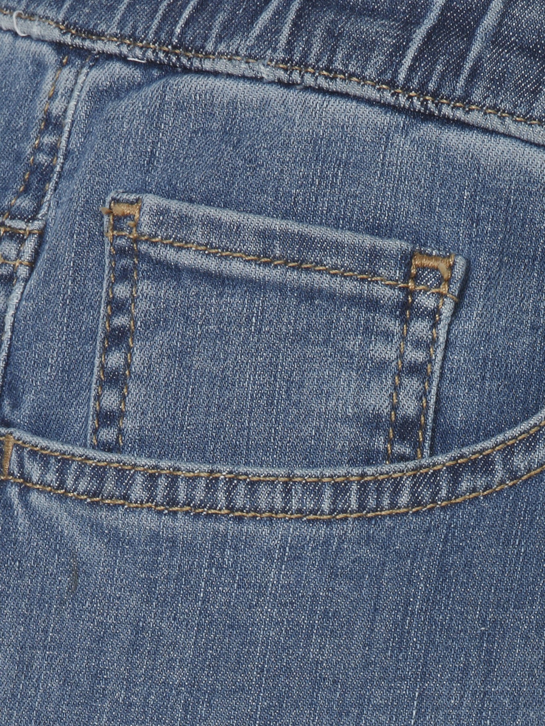 bequeme 7/8-Jeans mit ausgestelltes Bein aus Baumwoll-Mix