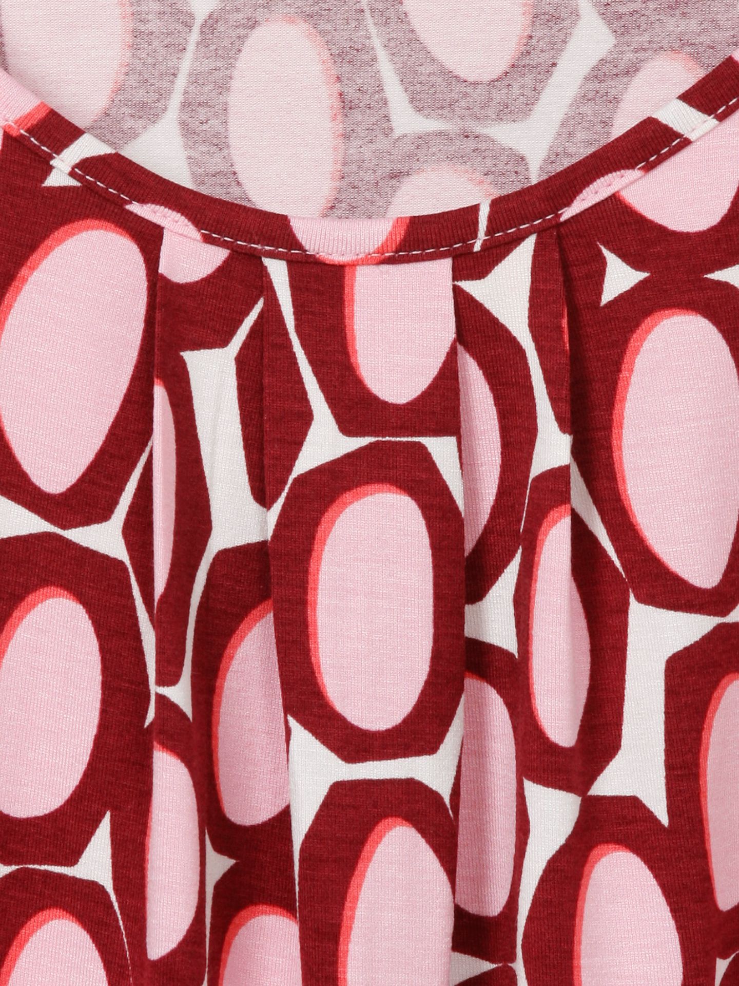 3/4-Arm-Shirt mit graphischem Druck aus Viskose-Jersey