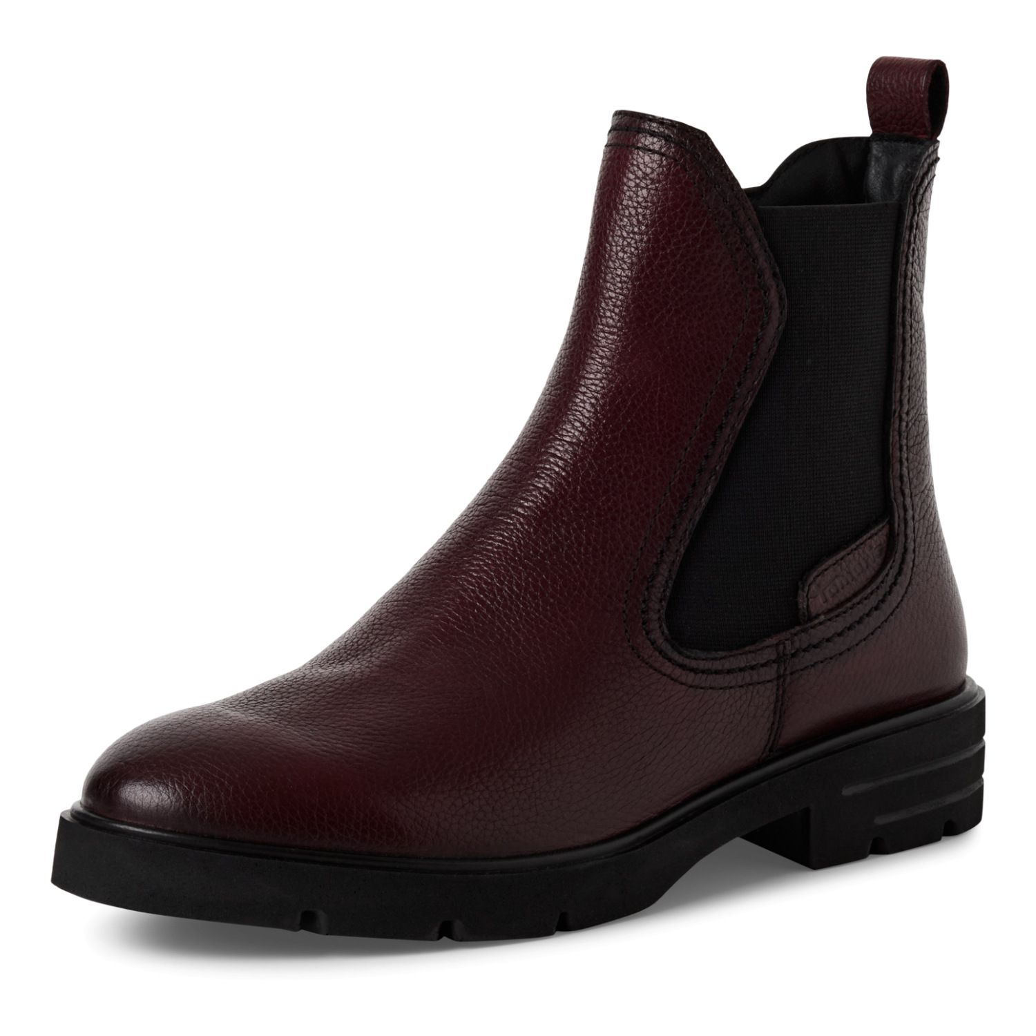 halbhoher Chelsea-Boots mit Gummieinsätze