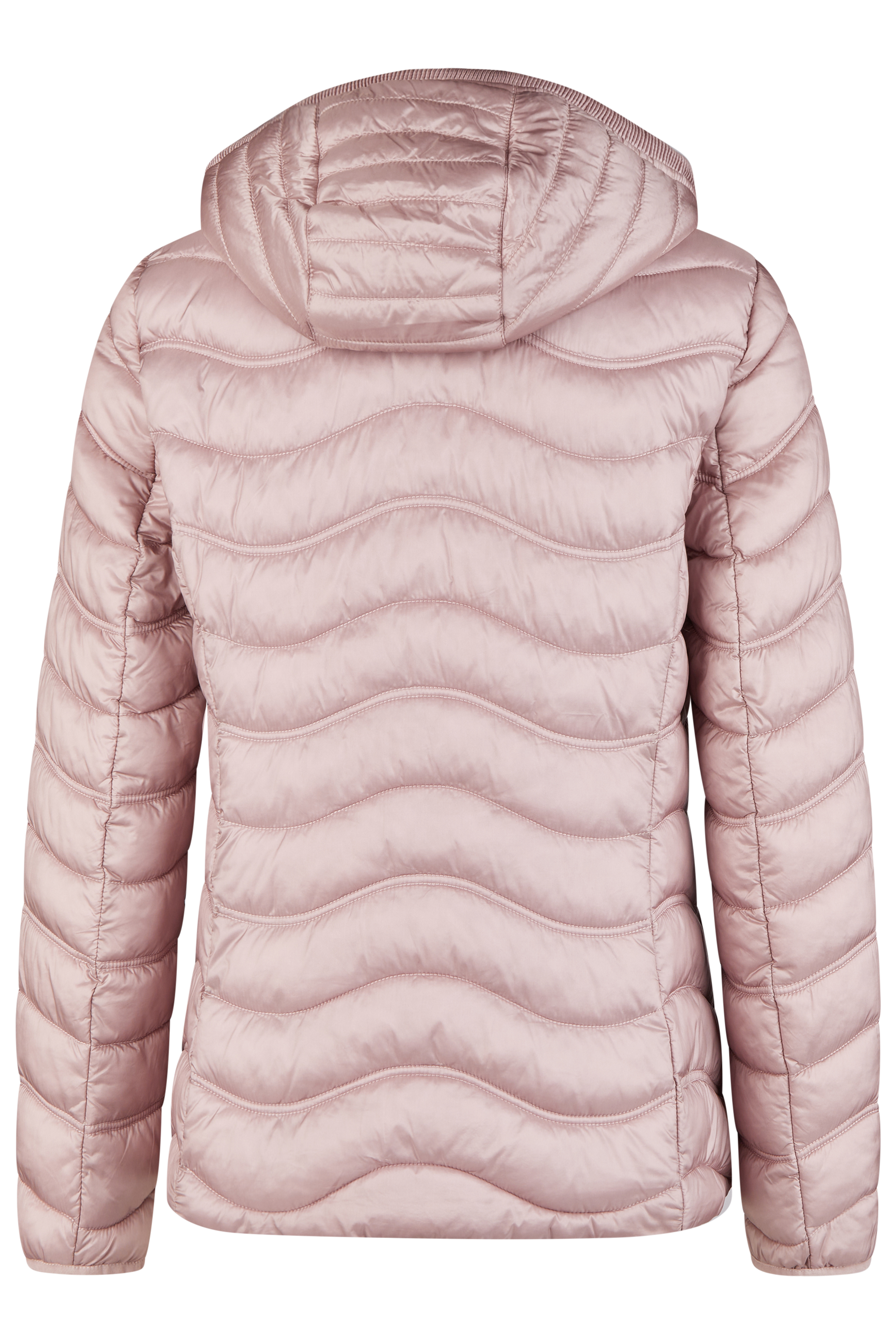 kurze Stepp-Jacke mit Kapuze