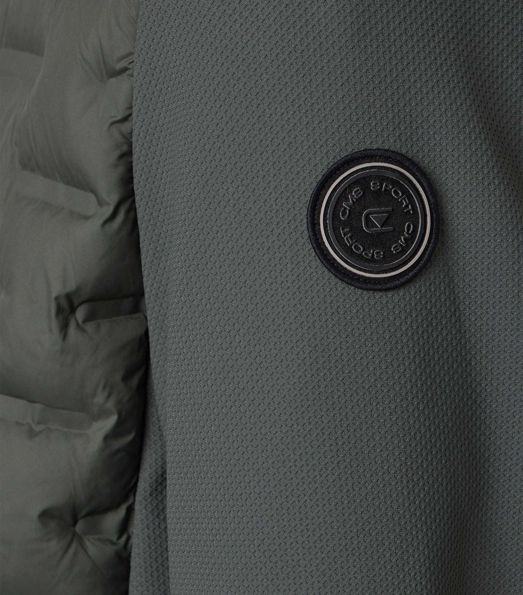 Steppjacke Materialmix