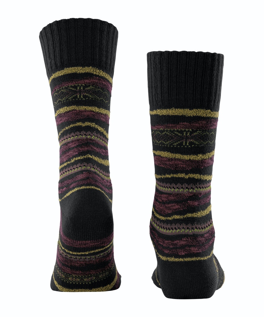 Woll-Socke "Sedimentation" mit Kaschmir