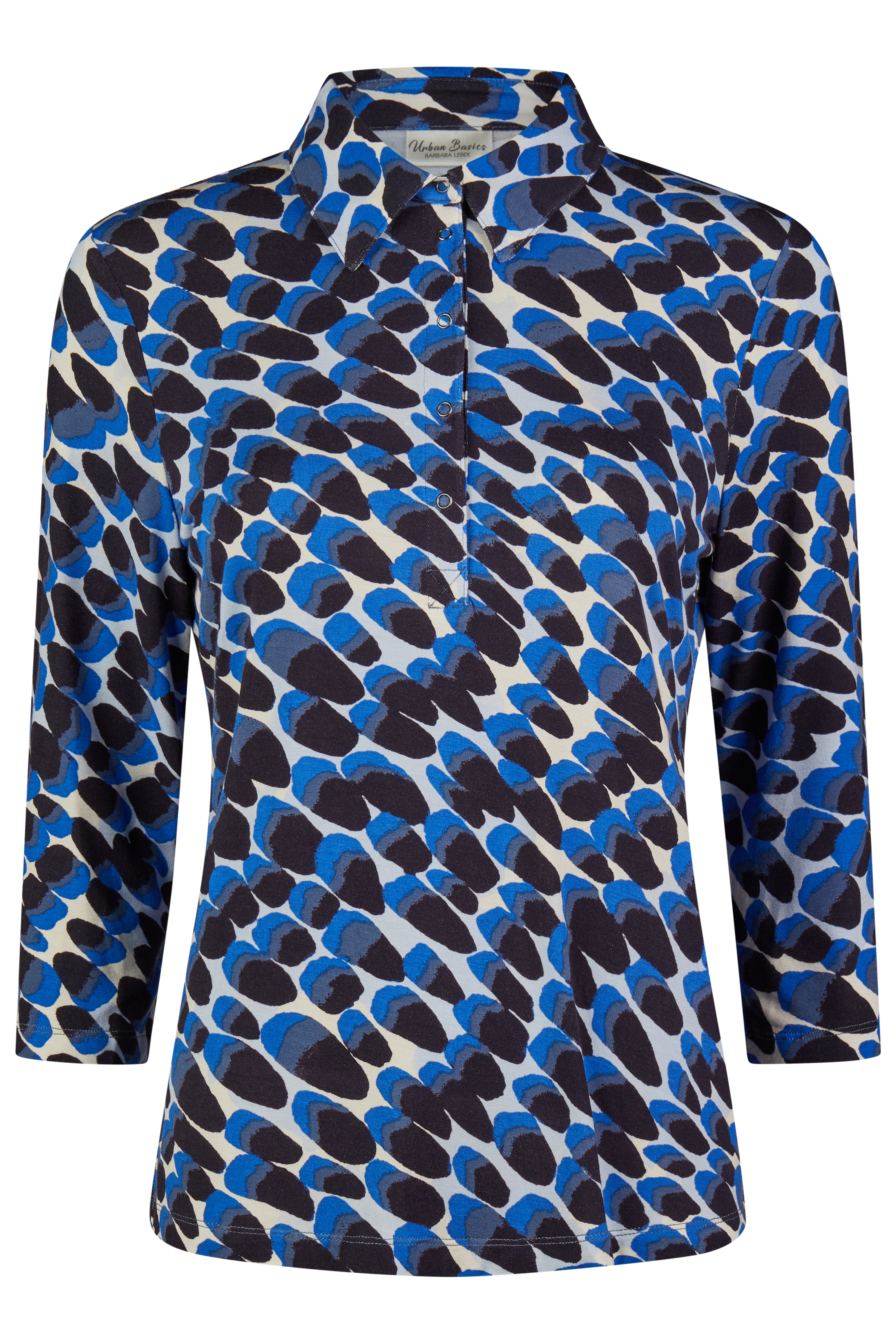Polo-Shirt mit Allover-Print