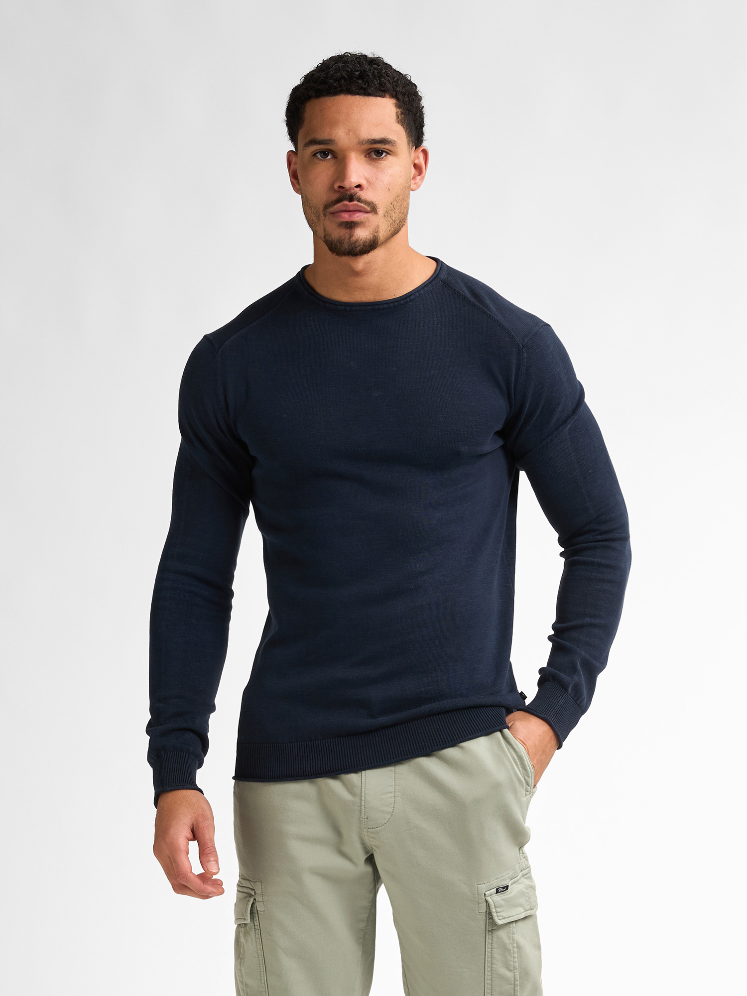 Men Knitwear Round Neck