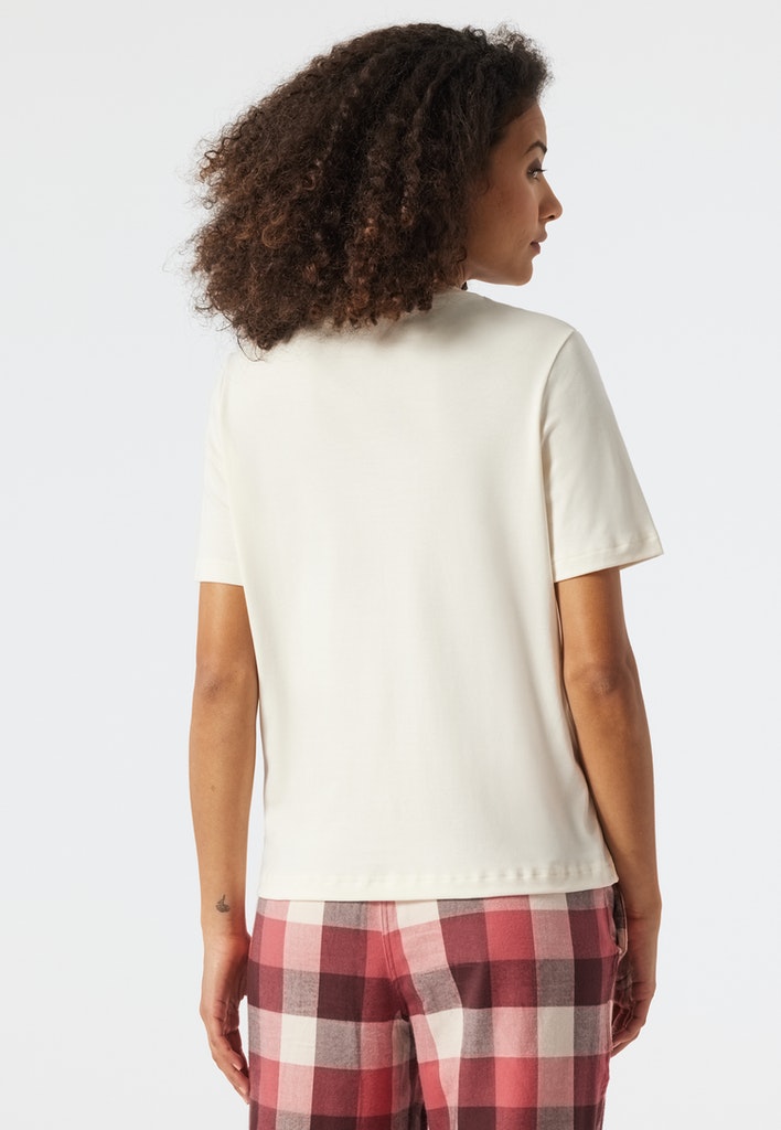 Damen Night-Shirt aus reiner Baumwolle