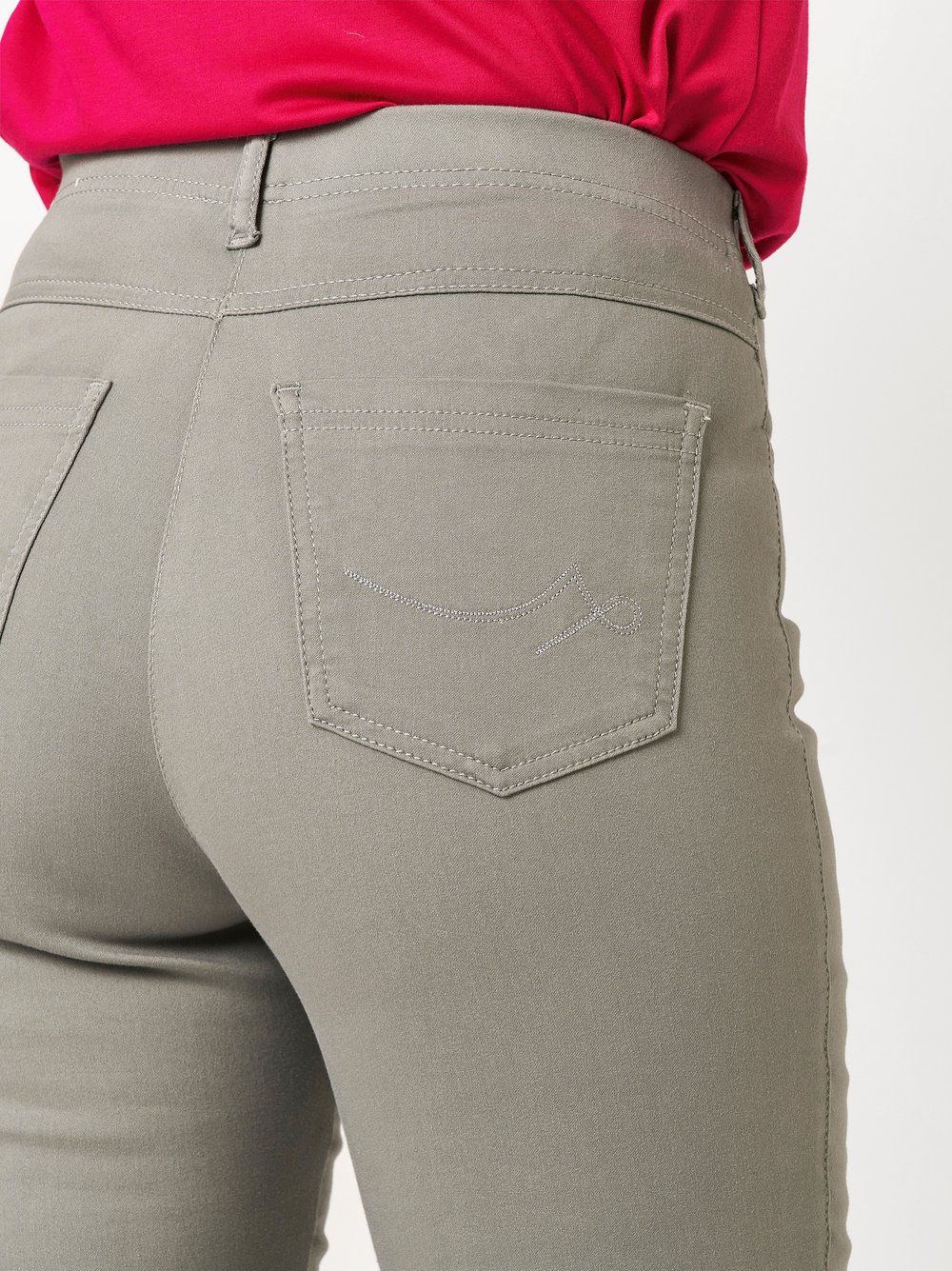 schlanke Baumwoll-Hose "Meine beste Freundin"