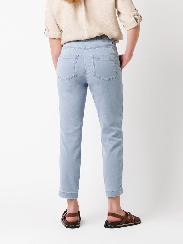 modische Jogpants "Sue Cargo 7/8" aus leichtem BW-Sommer-Denim